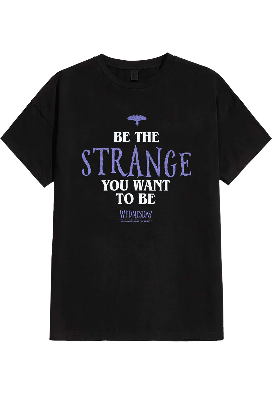 Wednesday Addams - Be The Strange  - T-Shirt | Neutral-Image