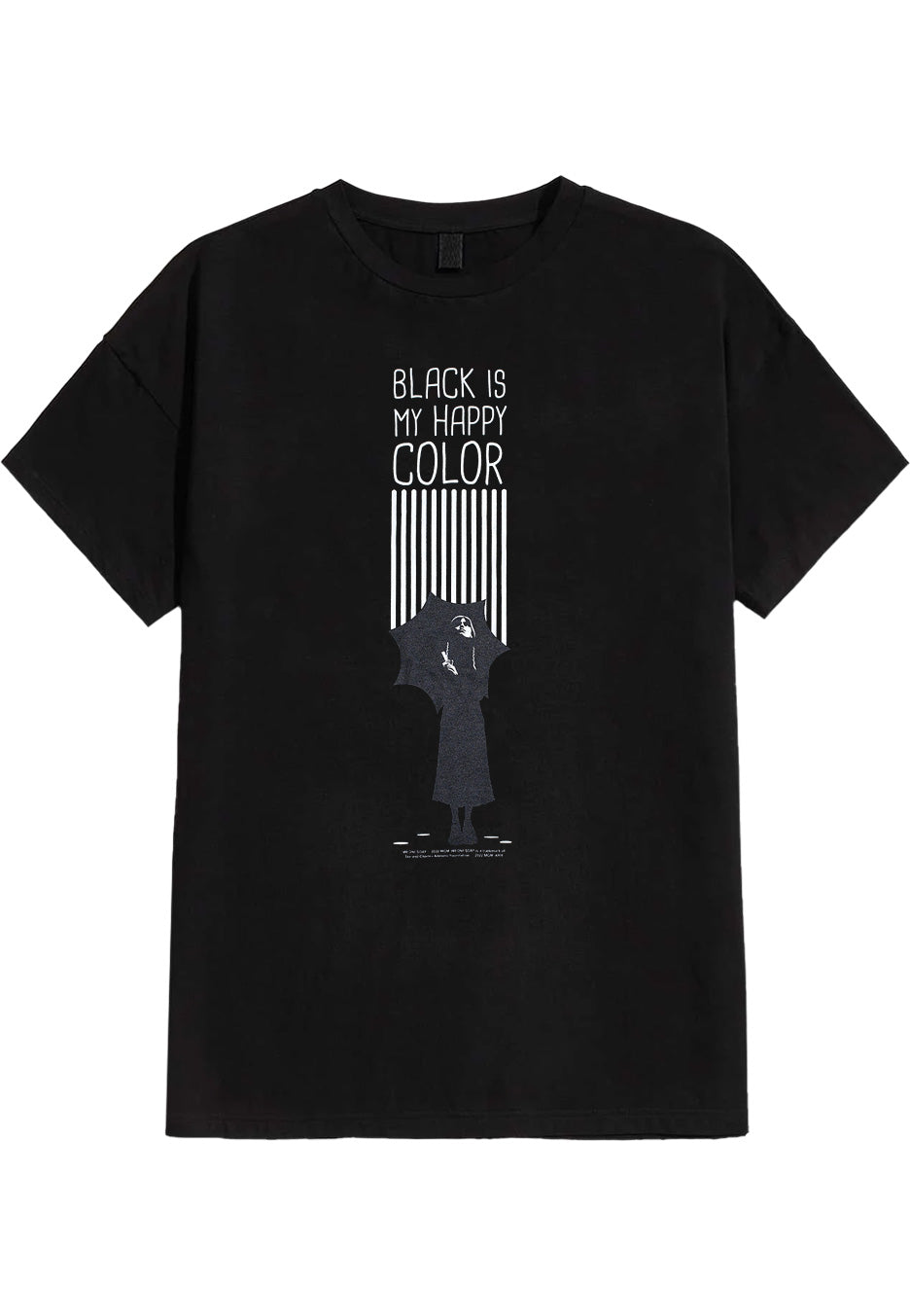 Wednesday Addams - Happy Color - T-Shirt | Neutral-Image