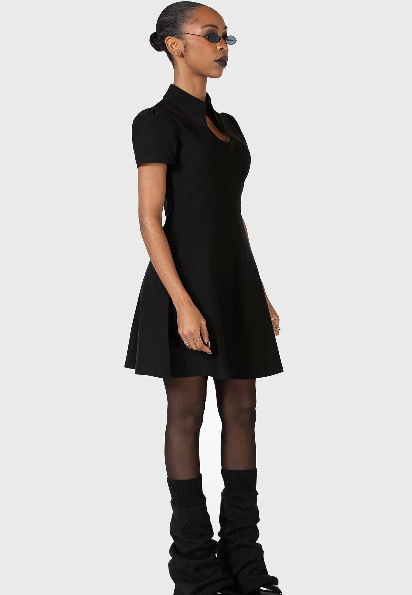 Killstar x Kihilist - Wept Inside Mini Black - Dress | Women-Image