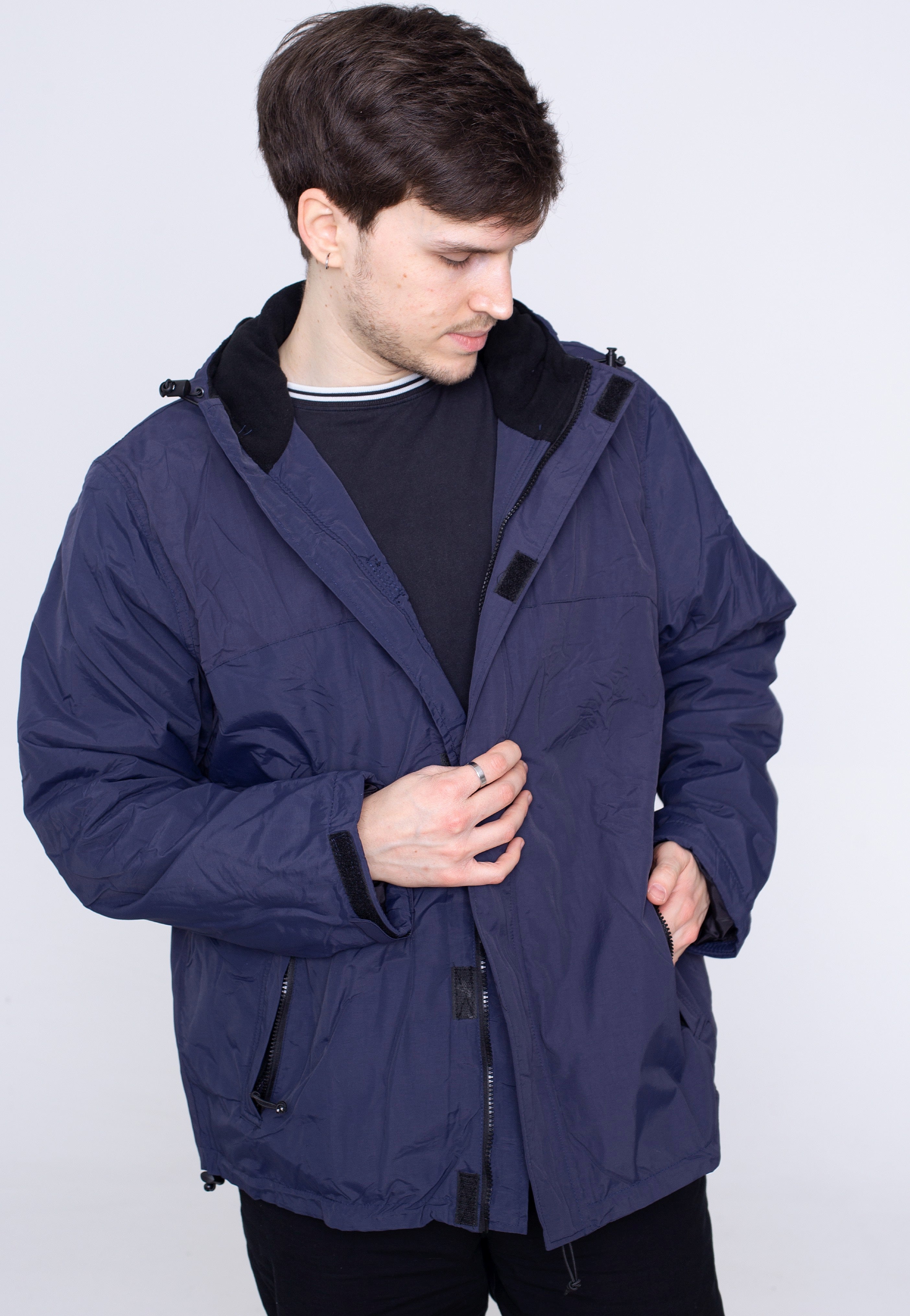 Surplus - Zipper Navy - Windbreaker | Men-Image