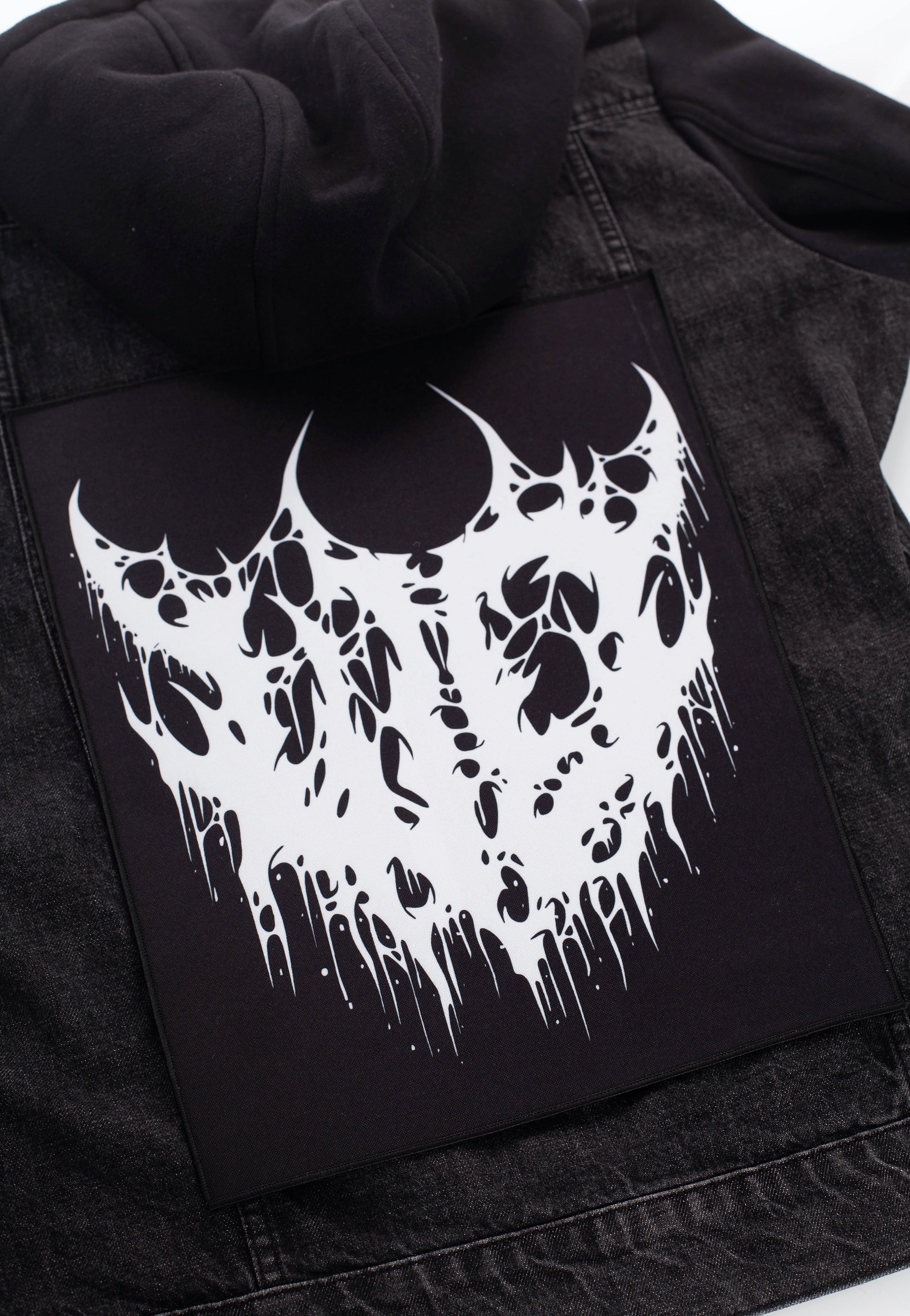 Within Destruction - WD Logo White - Backpatch | Neutral-Image