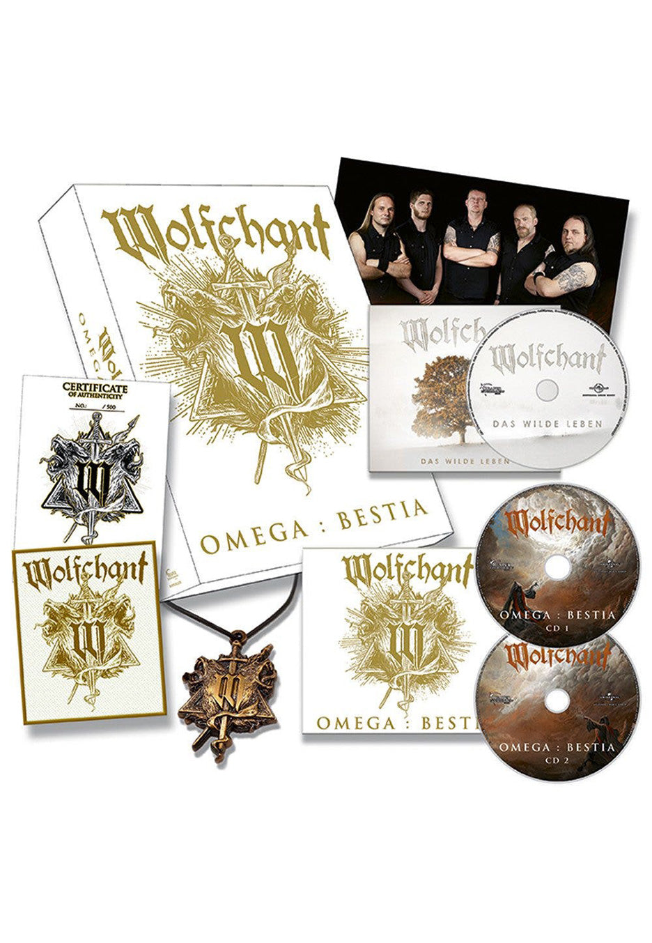 Wolfchant - Omega : Bestia Deluxe - CD Boxset | Neutral-Image