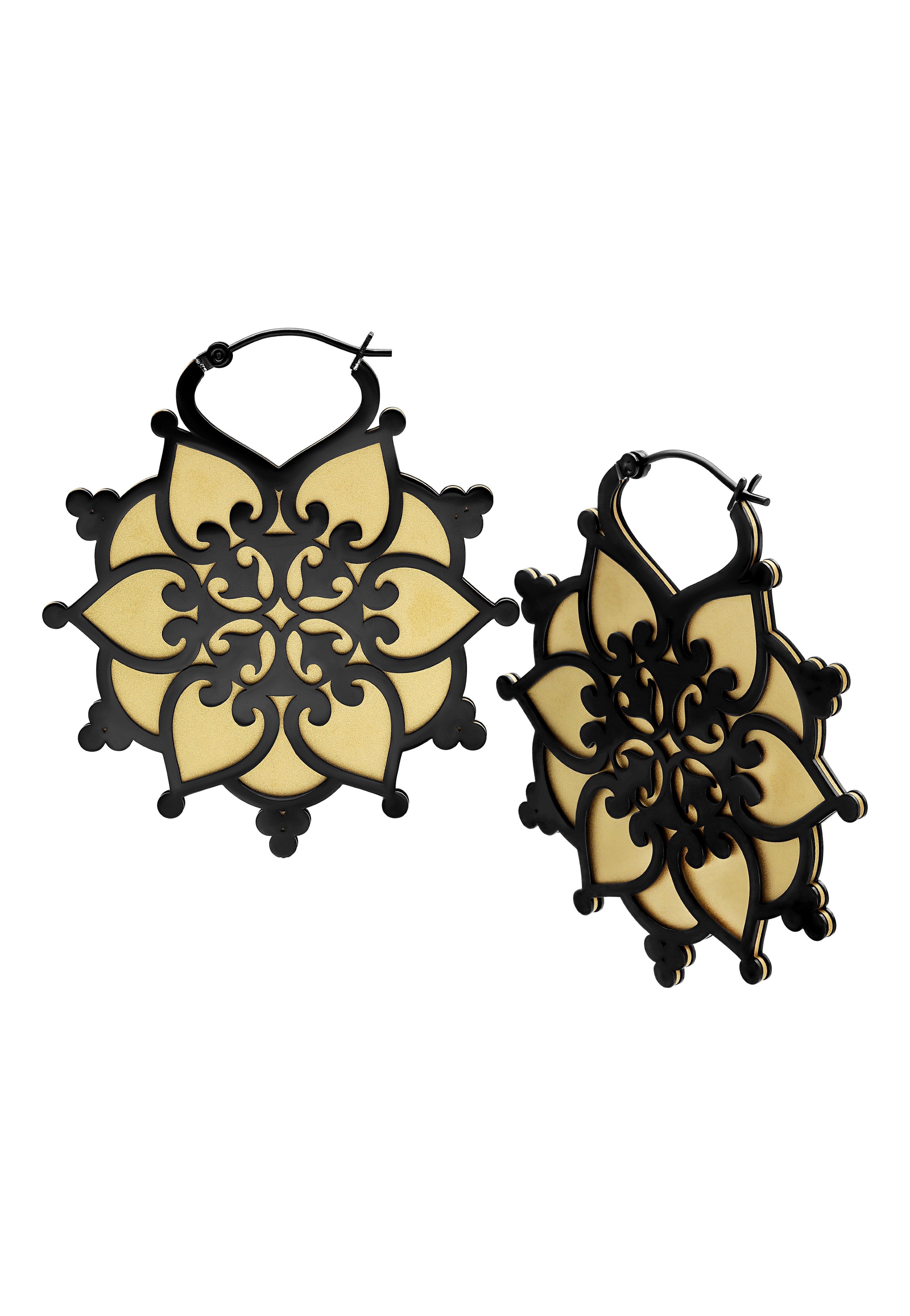 Wildcat - Floralis Gold - Earrings | Neutral-Image