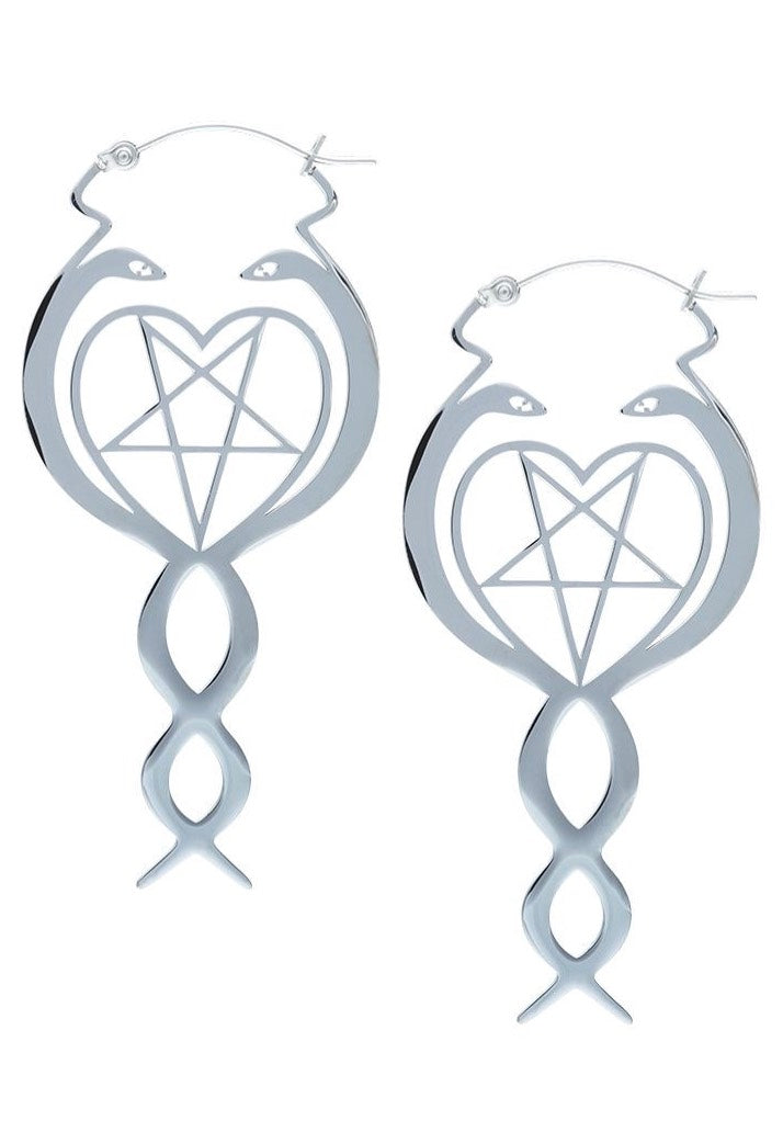 Wildcat - Nagini Silver - Earrings | Neutral-Image