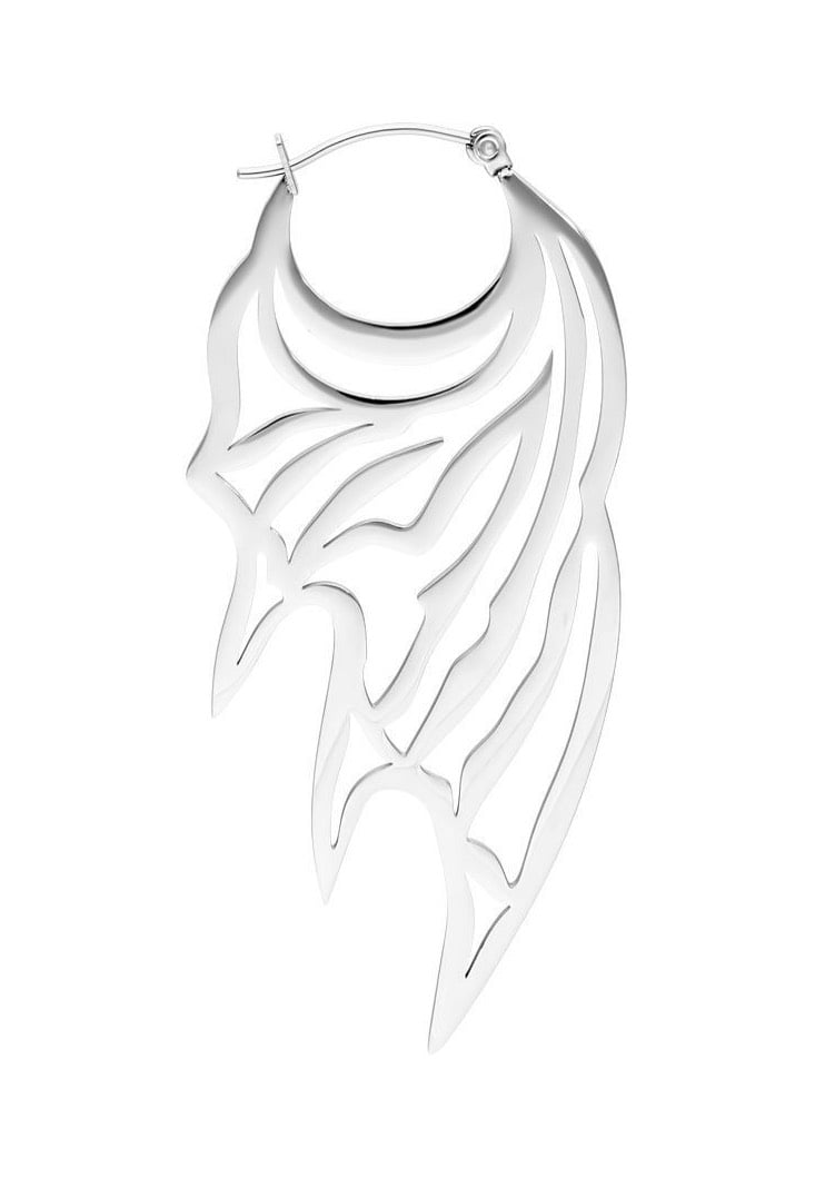 Wildcat - Devil Wing Silver - Earrings