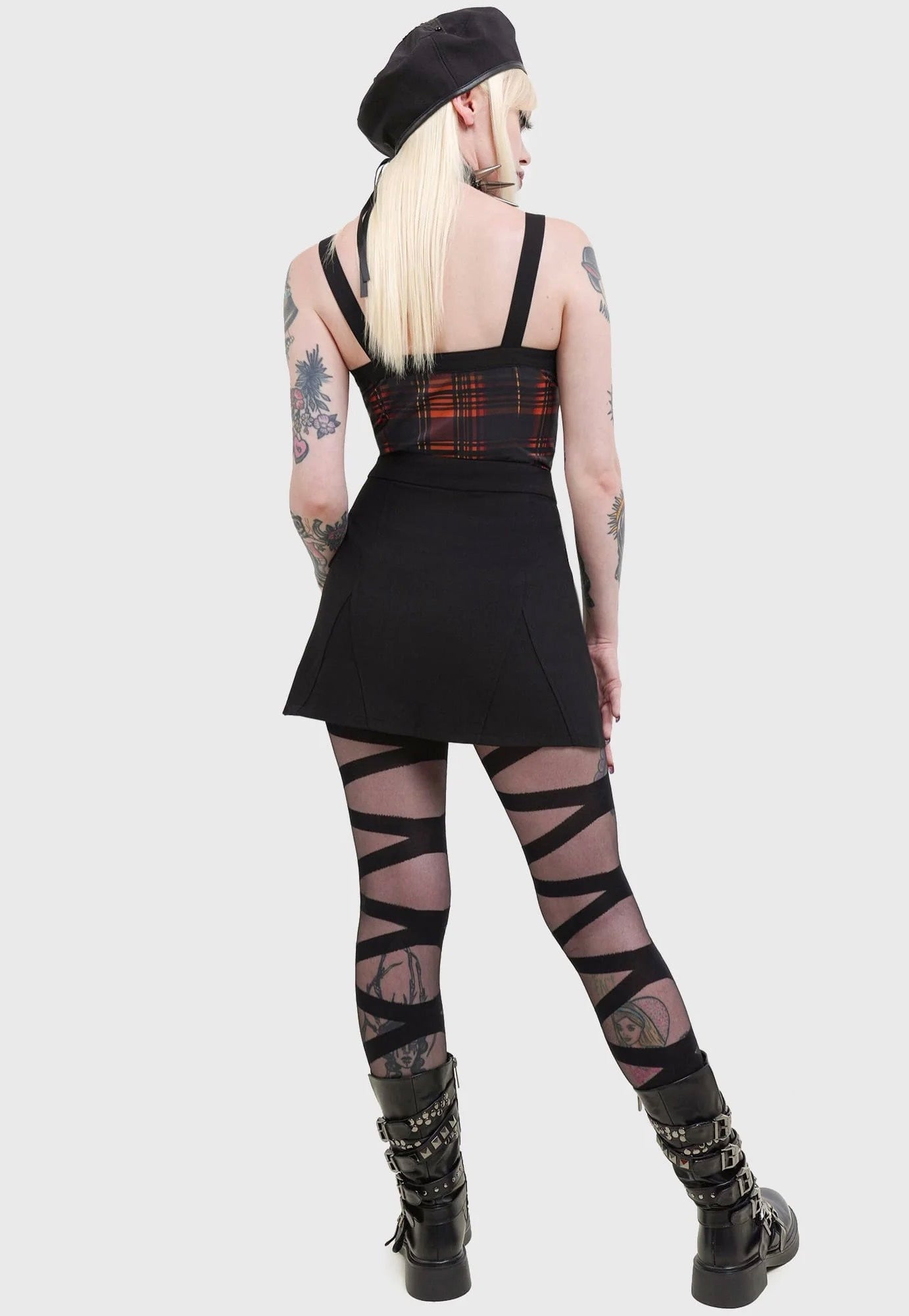 Killstar - Wrong Way Home Black - Skirt | Women-Image