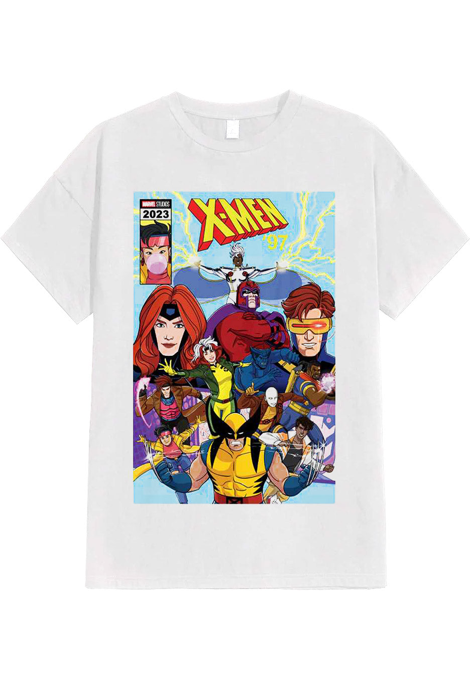 X-Men - Comic Cover White - T-Shirt | Neutral-Image