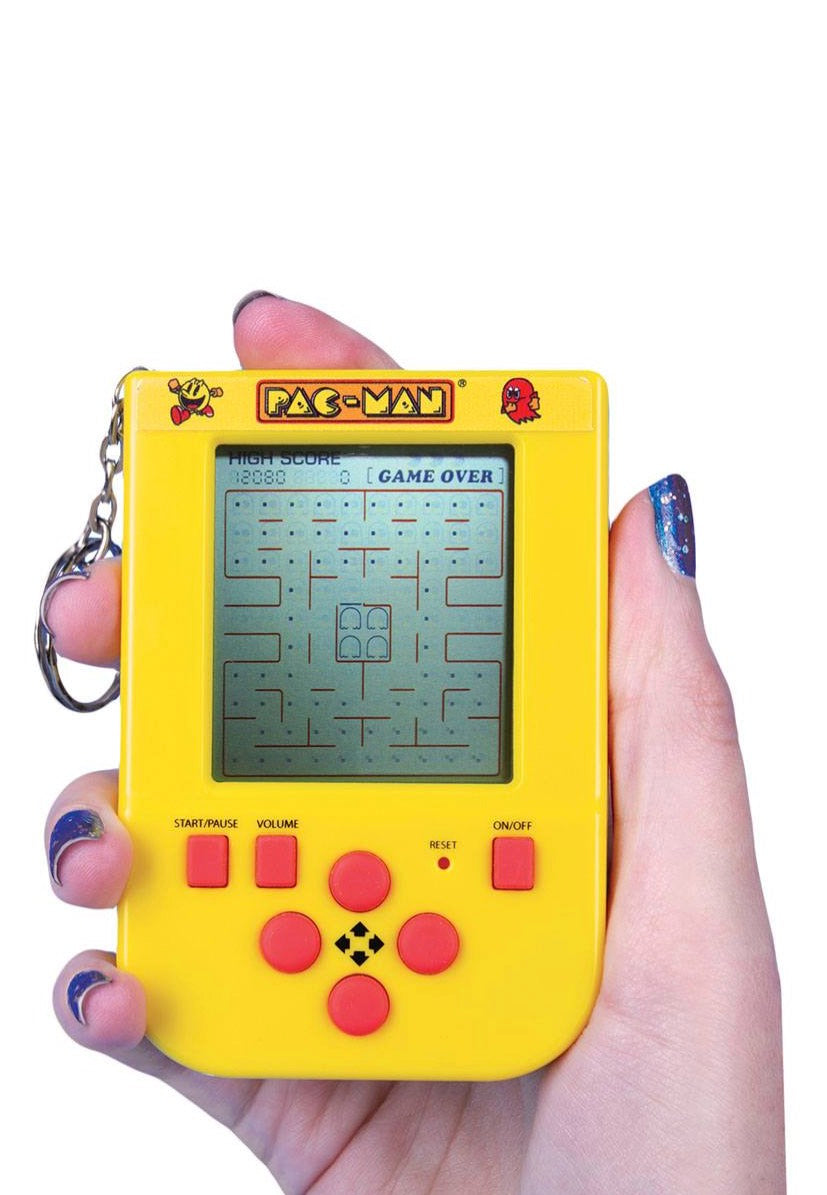 Pac Man - Mini Retro Handheld Video Game - Keychain | Neutral-Image