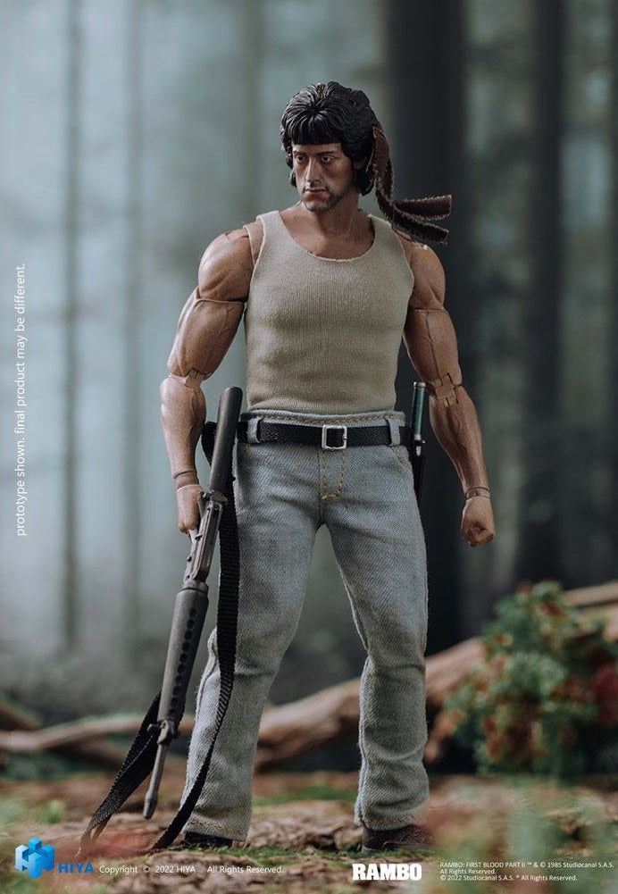 Rambo - John Rambo First Blood Exquisite Super 1/12 - Action Figure | Neutral-Image