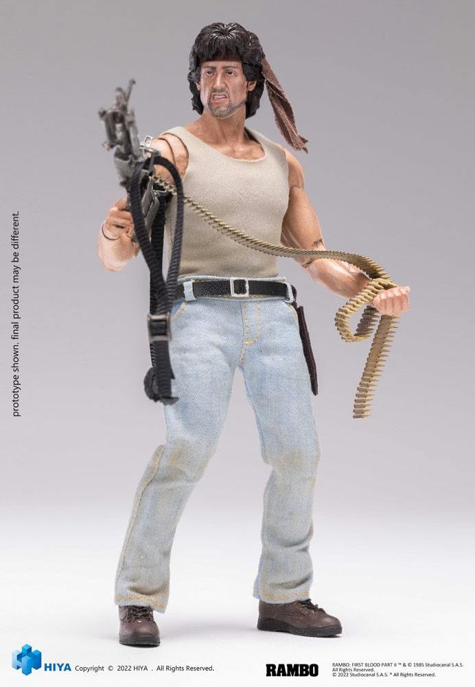 Rambo - John Rambo First Blood Exquisite Super 1/12 - Action Figure | Neutral-Image