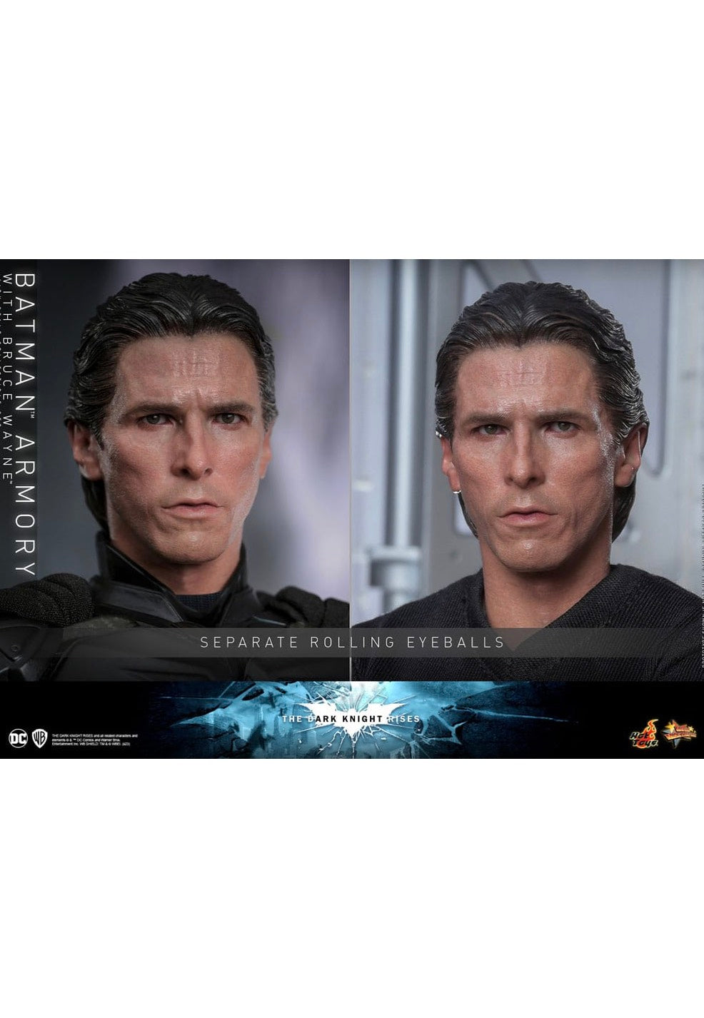 Batman - The Dark Knight Rises Batman Armory With Bruce Wayne 1:6 Movie Masterpiece - Figure | Neutral-Image