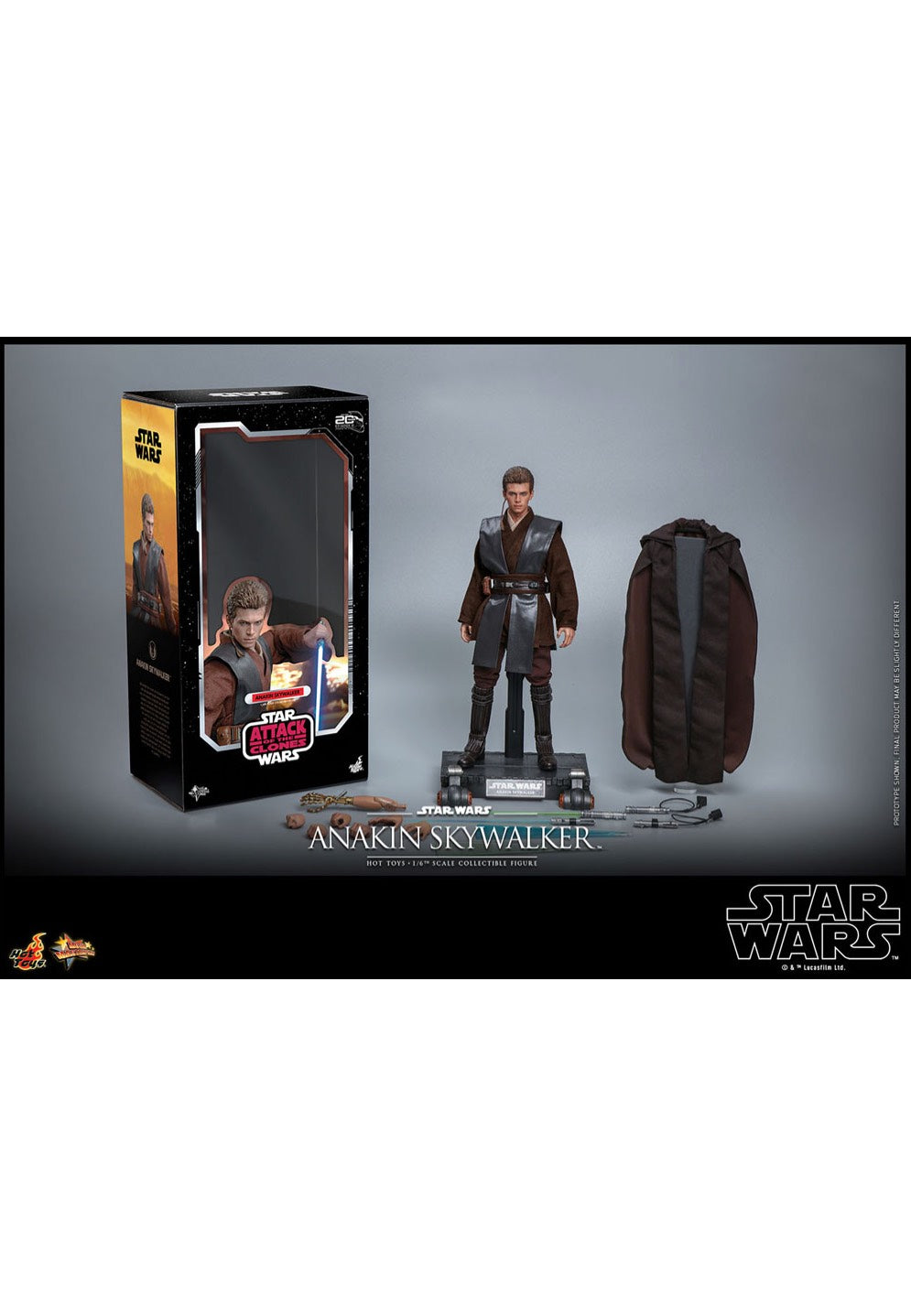 Star Wars - Star Wars: Episode II Anakin Skywalker 1:6 - Action Figure | Neutral-Image