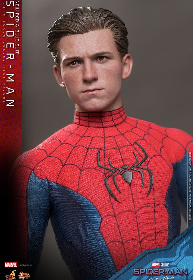 Spider-Man - Spider-Man: No Way Home (New Red and Blue Suit) Movie Masterpiece 1:6 - Action Figure | Neutral-Image