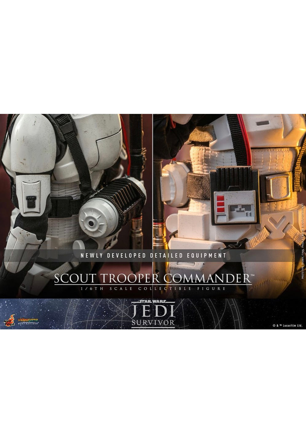 Star Wars - Scout Trooper Commander Jedi Survivor 1:6 Videogame Masterpiece  - Figure | Neutral-Image