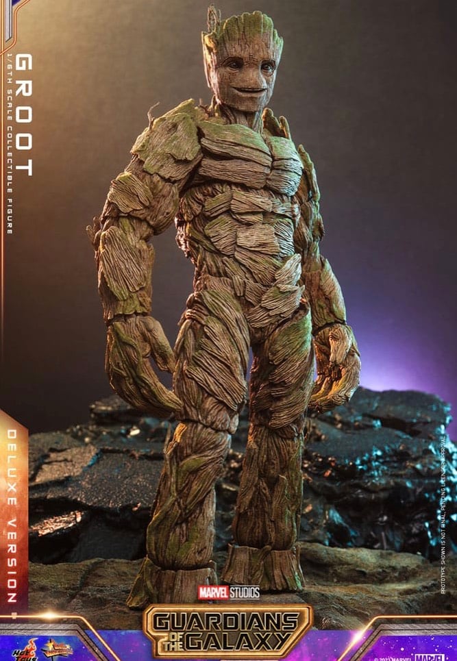 Guardians Of The Galaxy - Groot GOTG Vol. 3 (Deluxe Version) 1:6 Movie Masterpiece - Figure | Neutral-Image