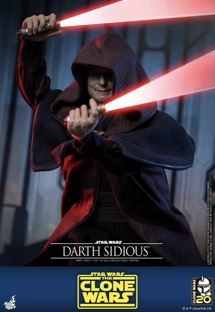 Star Wars - Darth Sidious The Clone Wars 1:6  - Figure | Neutral-Image