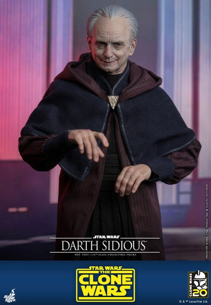 Star Wars - Darth Sidious The Clone Wars 1:6  - Figure | Neutral-Image