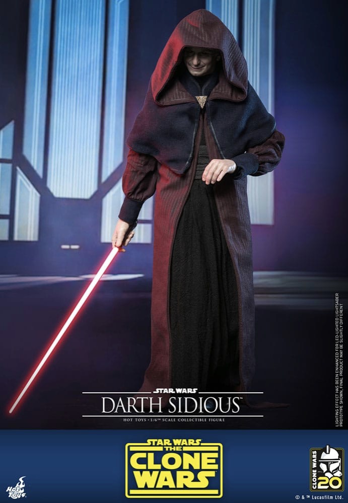 Star Wars - Darth Sidious The Clone Wars 1:6  - Figure | Neutral-Image