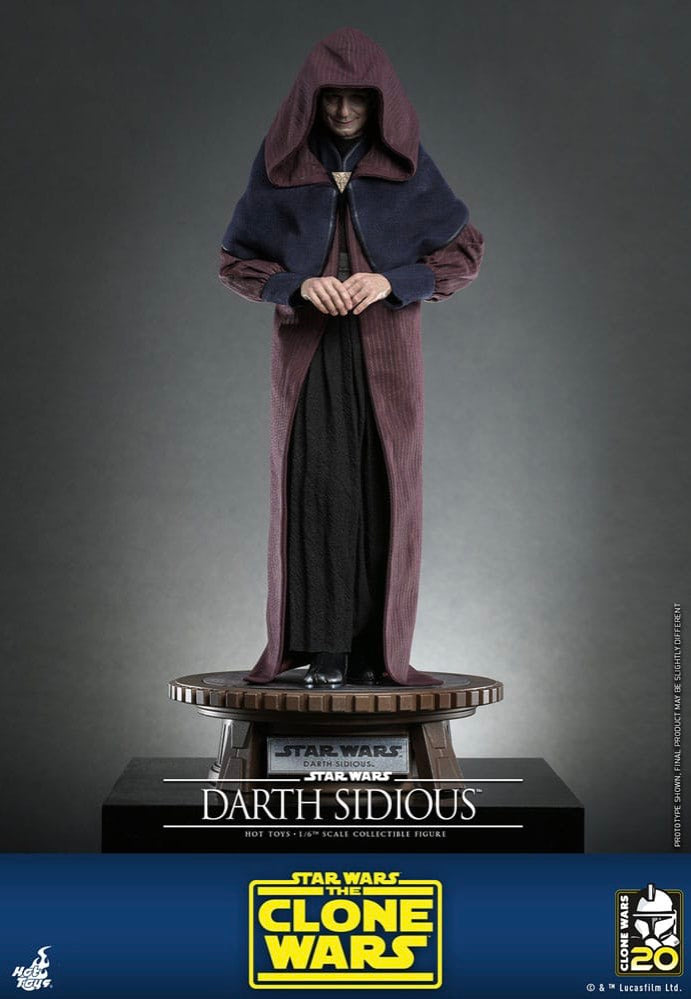 Star Wars - Darth Sidious The Clone Wars 1:6  - Figure | Neutral-Image