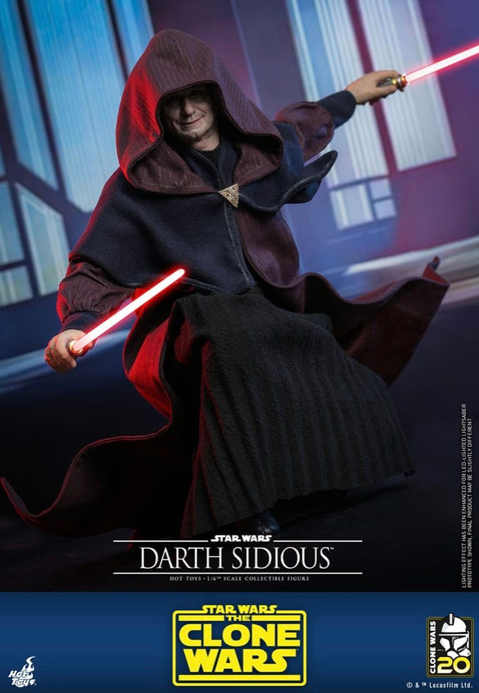 Star Wars - Darth Sidious The Clone Wars 1:6  - Figure | Neutral-Image