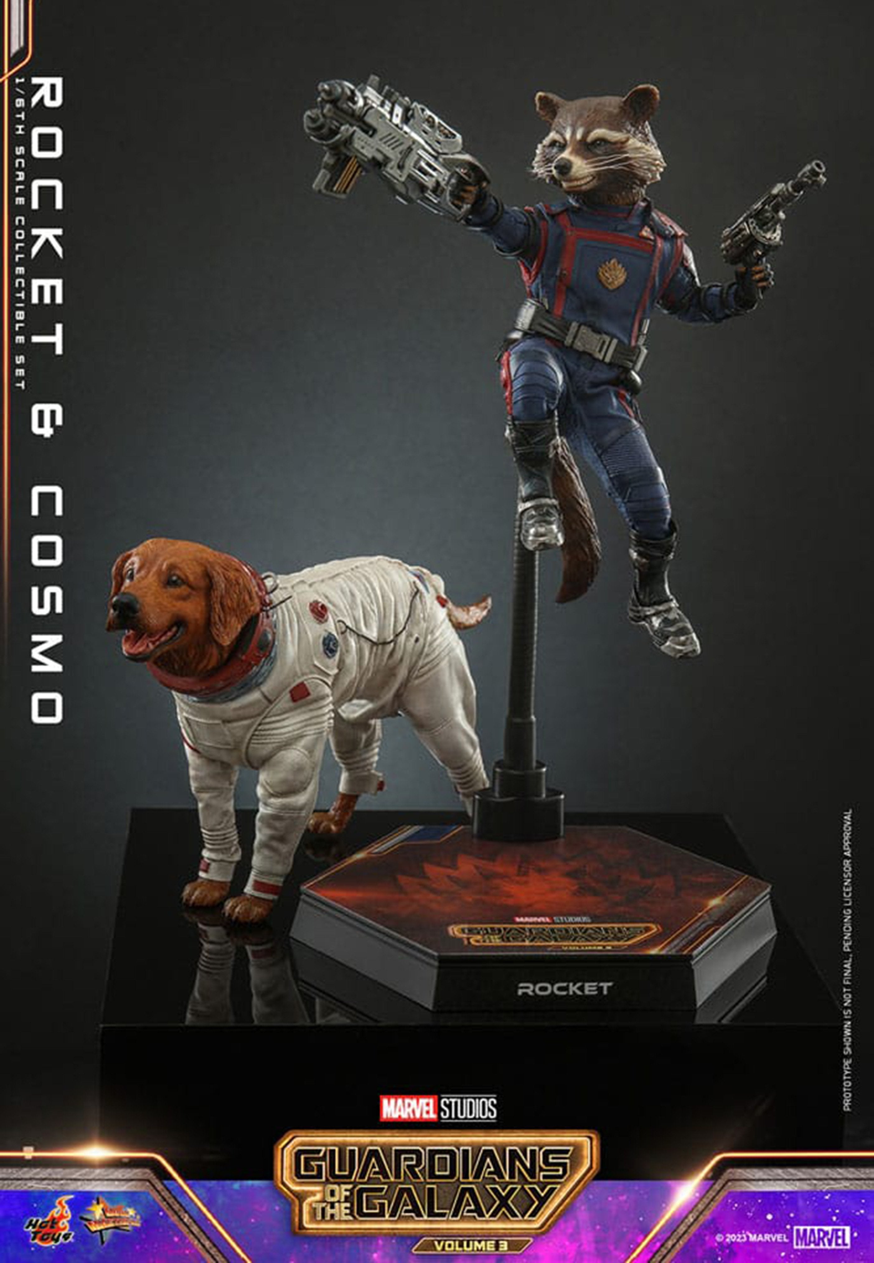 Guardians Of The Galaxy - Rocket & Cosmo Vol. 3 1:6 Movie Masterpiece - Figure | Neutral-Image
