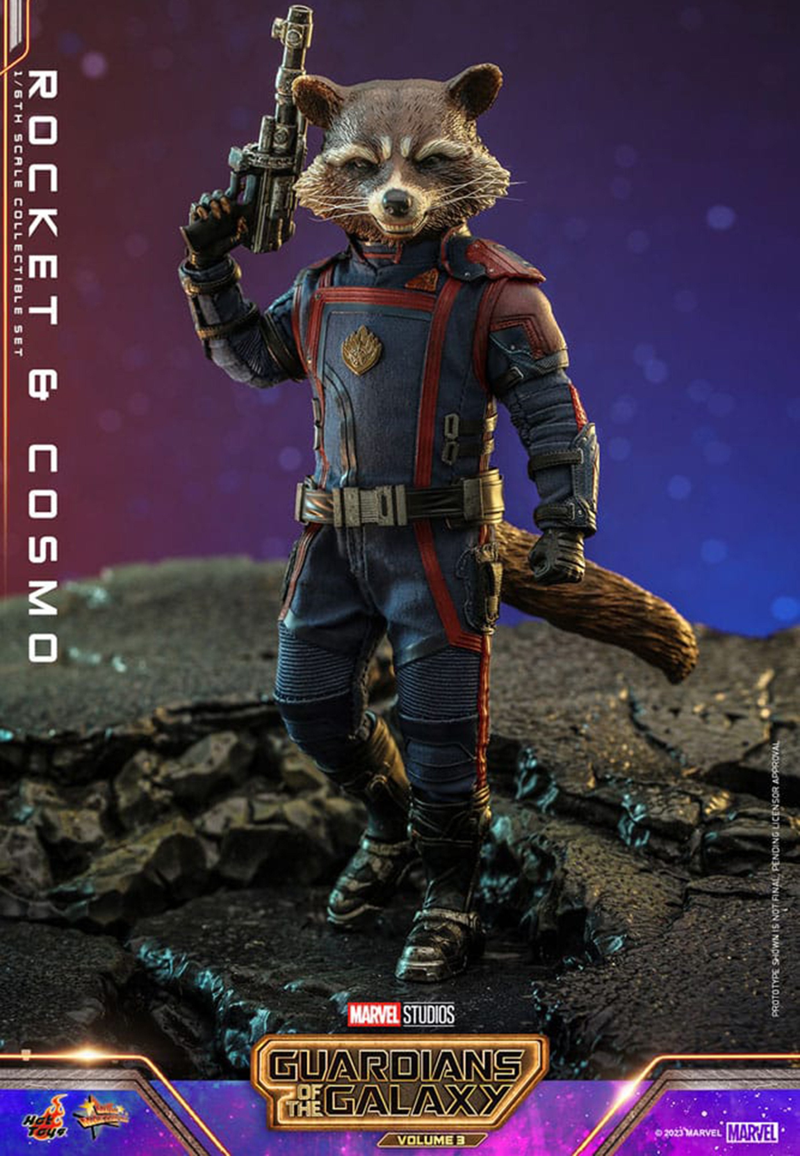 Guardians Of The Galaxy - Rocket & Cosmo Vol. 3 1:6 Movie Masterpiece - Figure | Neutral-Image