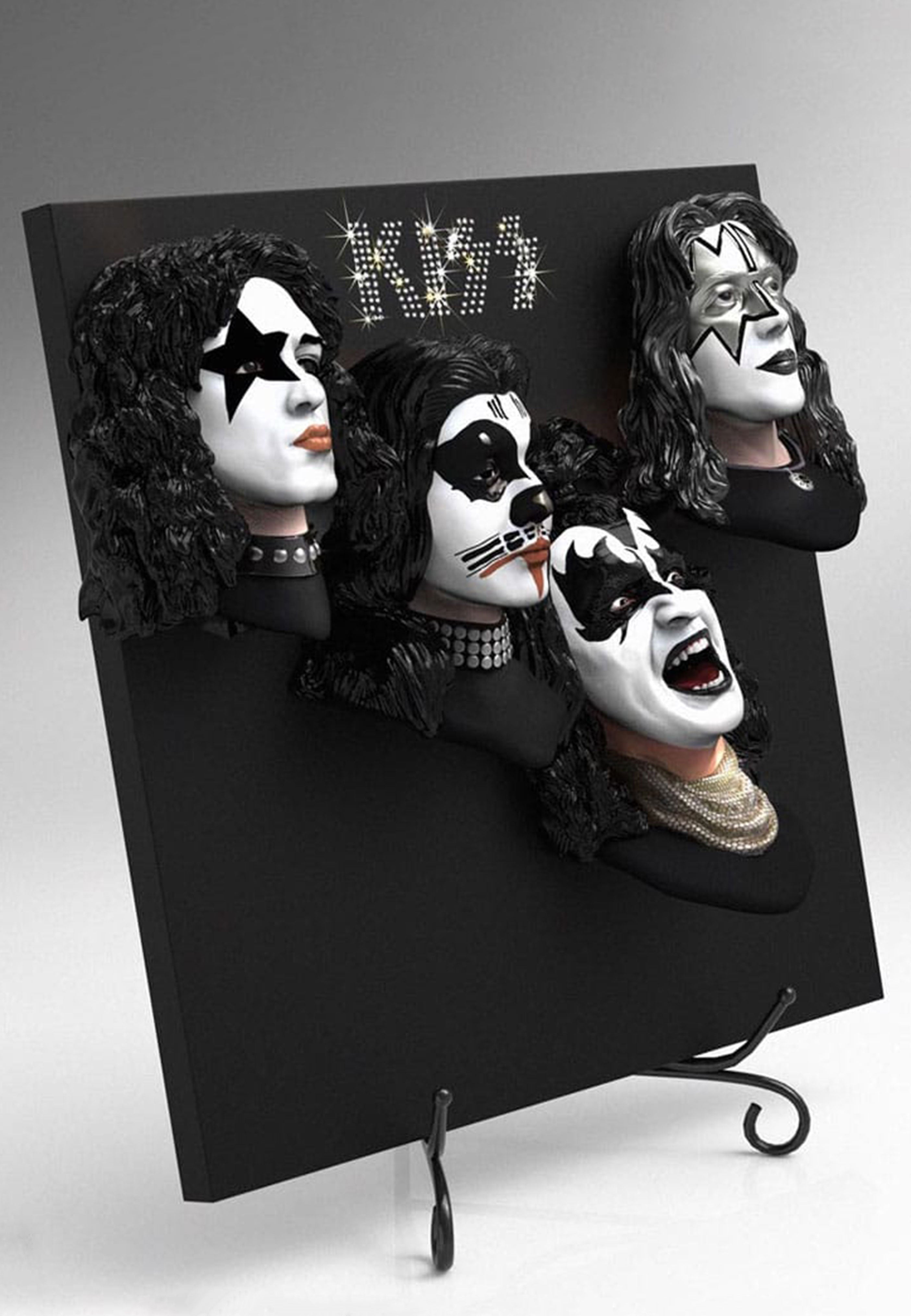 Kiss - Debut Album 3D Vinyl - Statue | Neutral-Image