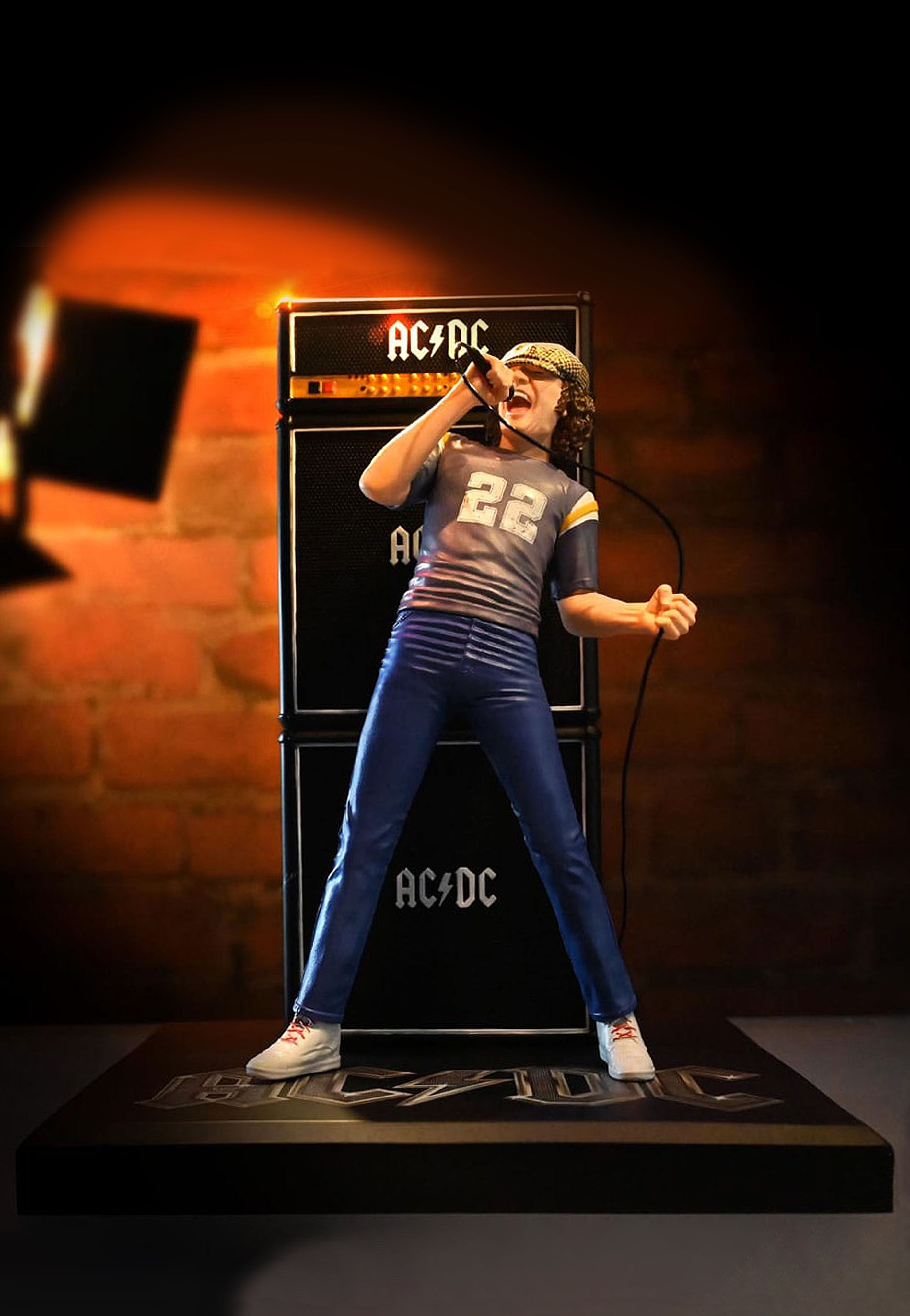 AC/DC - Brian Johnson Rock Iconz - Statue | Neutral-Image