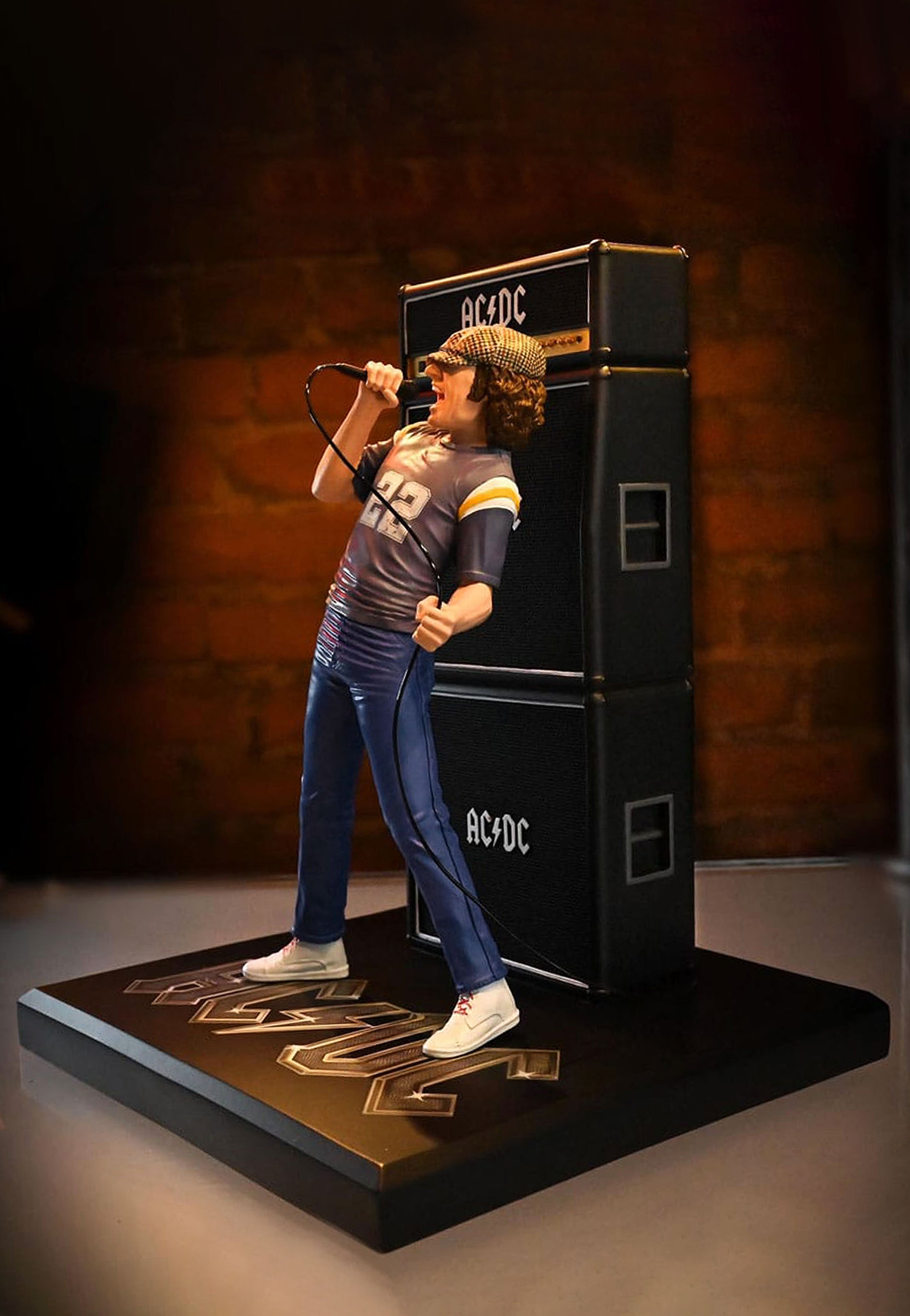 AC/DC - Brian Johnson Rock Iconz - Statue | Neutral-Image