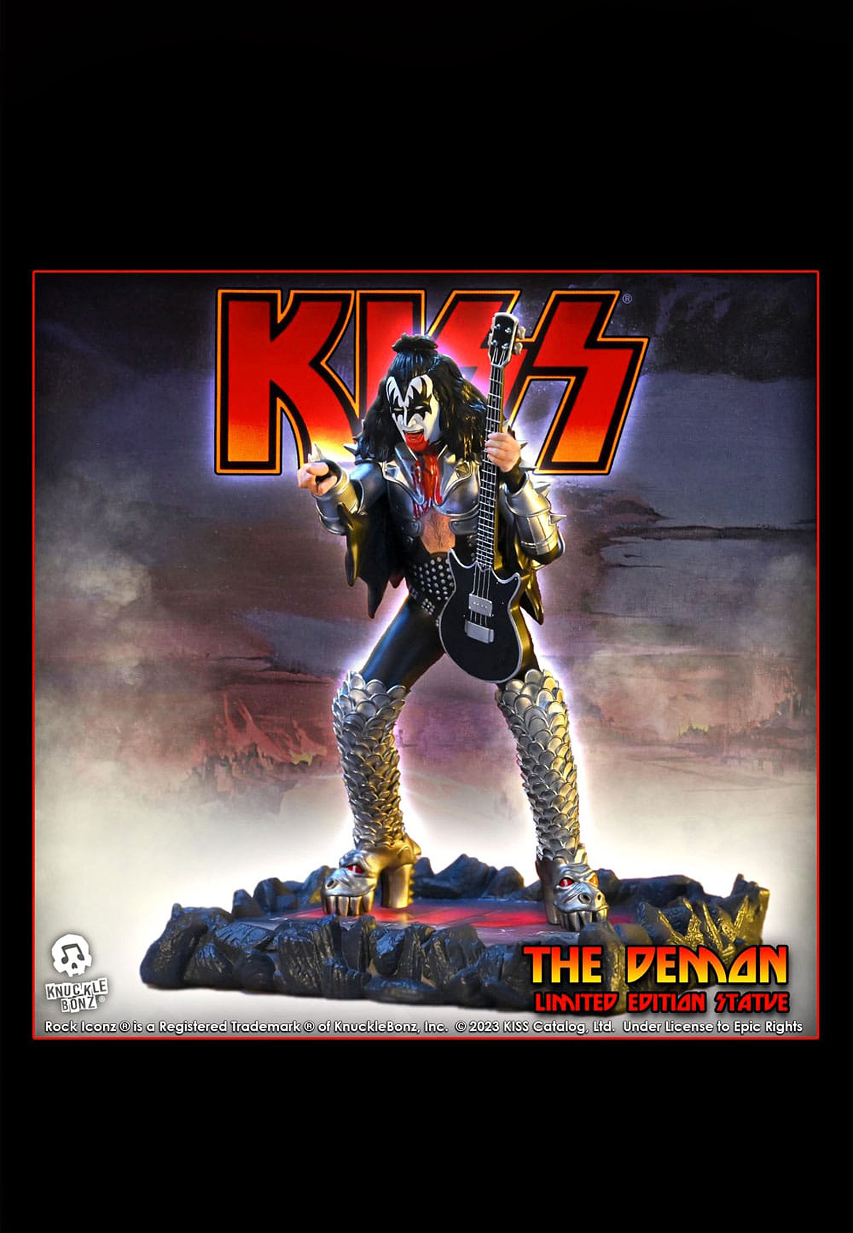 Kiss - The Demon (Destroyer) Rock Iconz - Statue | Neutral-Image