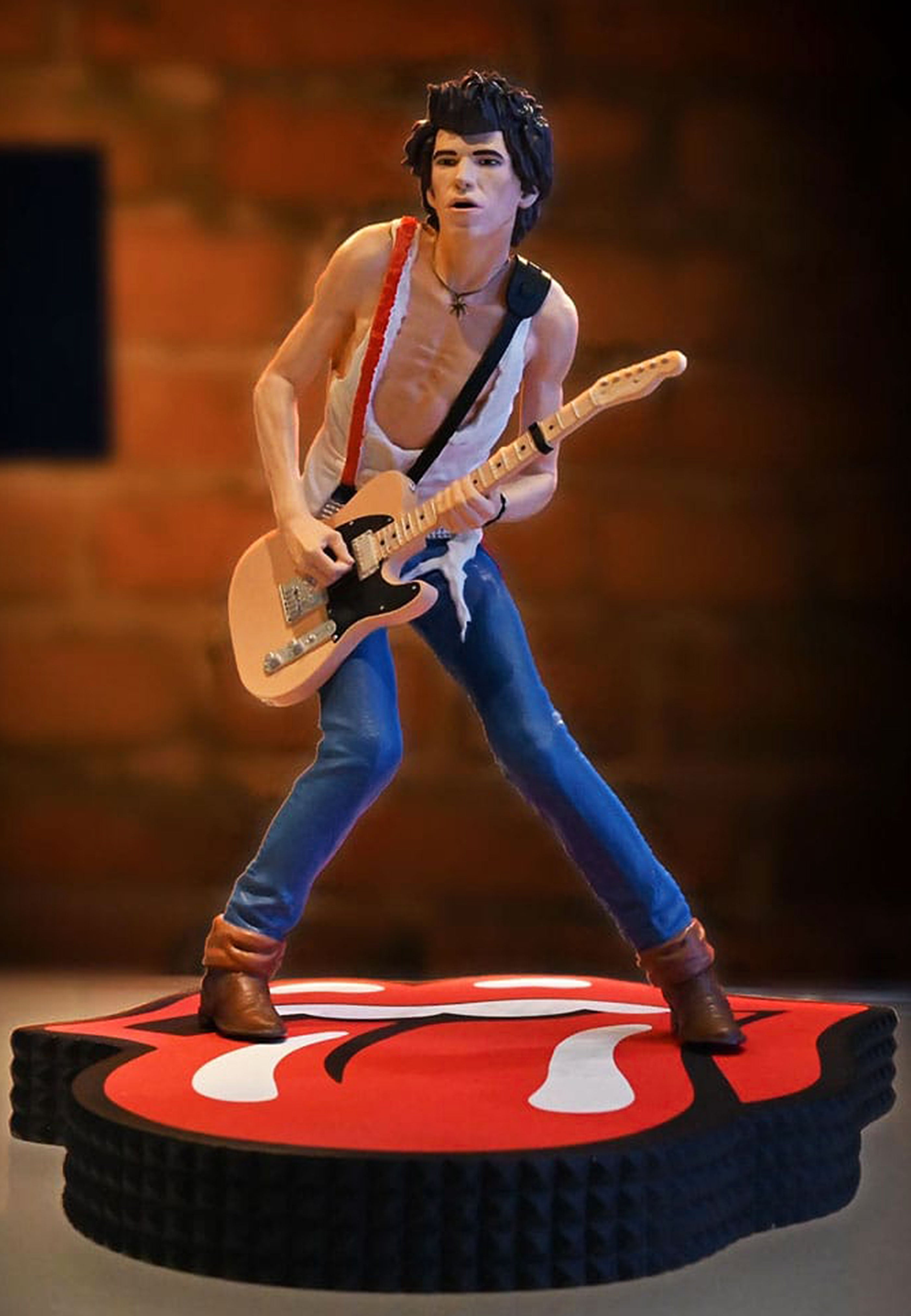 The Rolling Stones - Keith Richards (Tattoo You Tour 1981) Rock Iconz - Statue | Neutral-Image