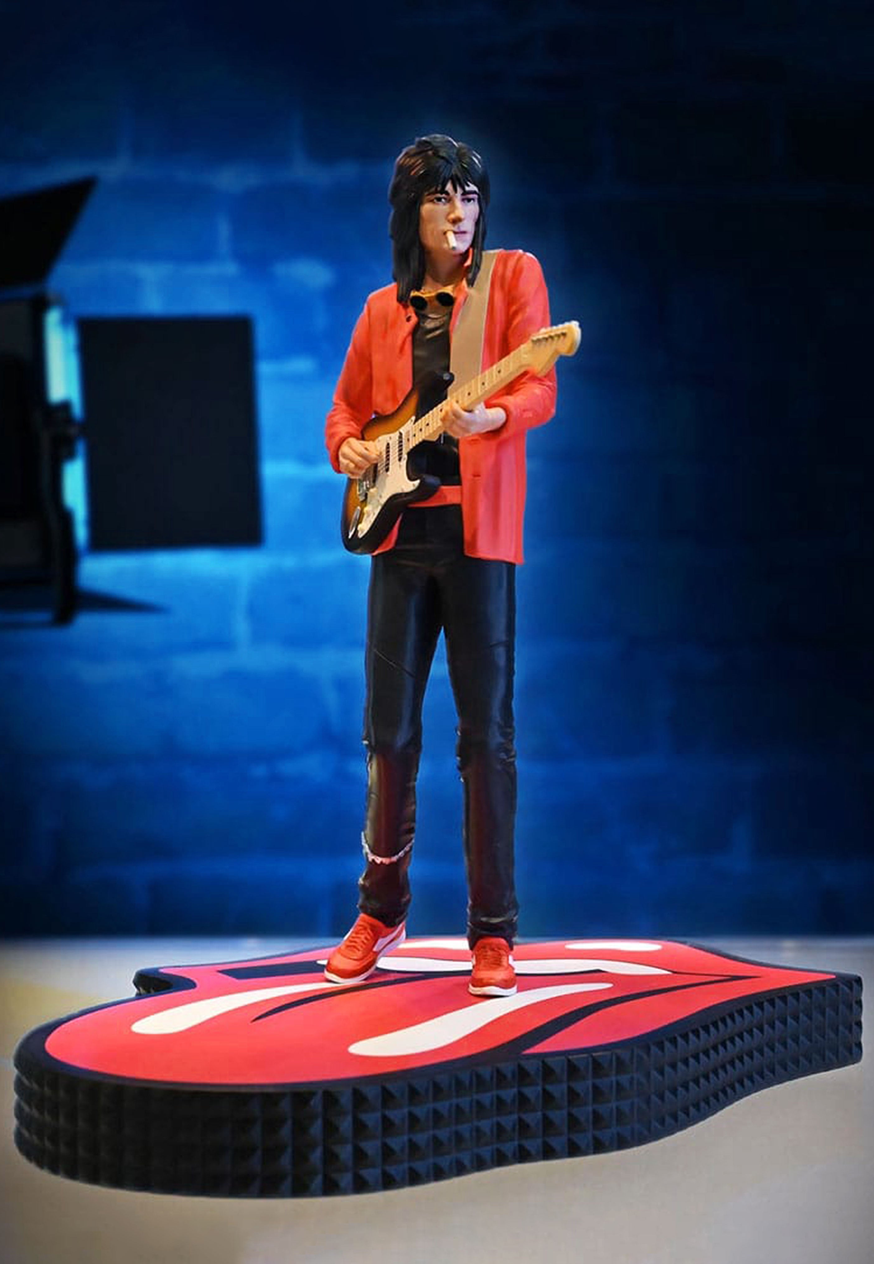 The Rolling Stones - Ronnie Wood (Tattoo You Tour 1981) Rock Iconz - Statue | Neutral-Image