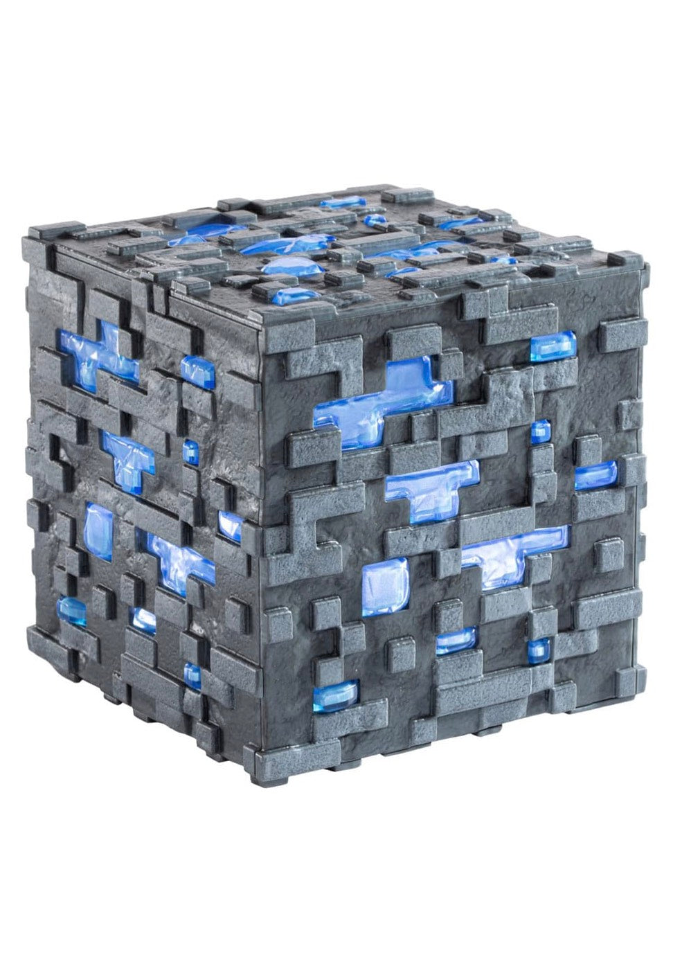 Minecraft - Illuminating Diamond Ore Cube - Replica | Neutral-Image