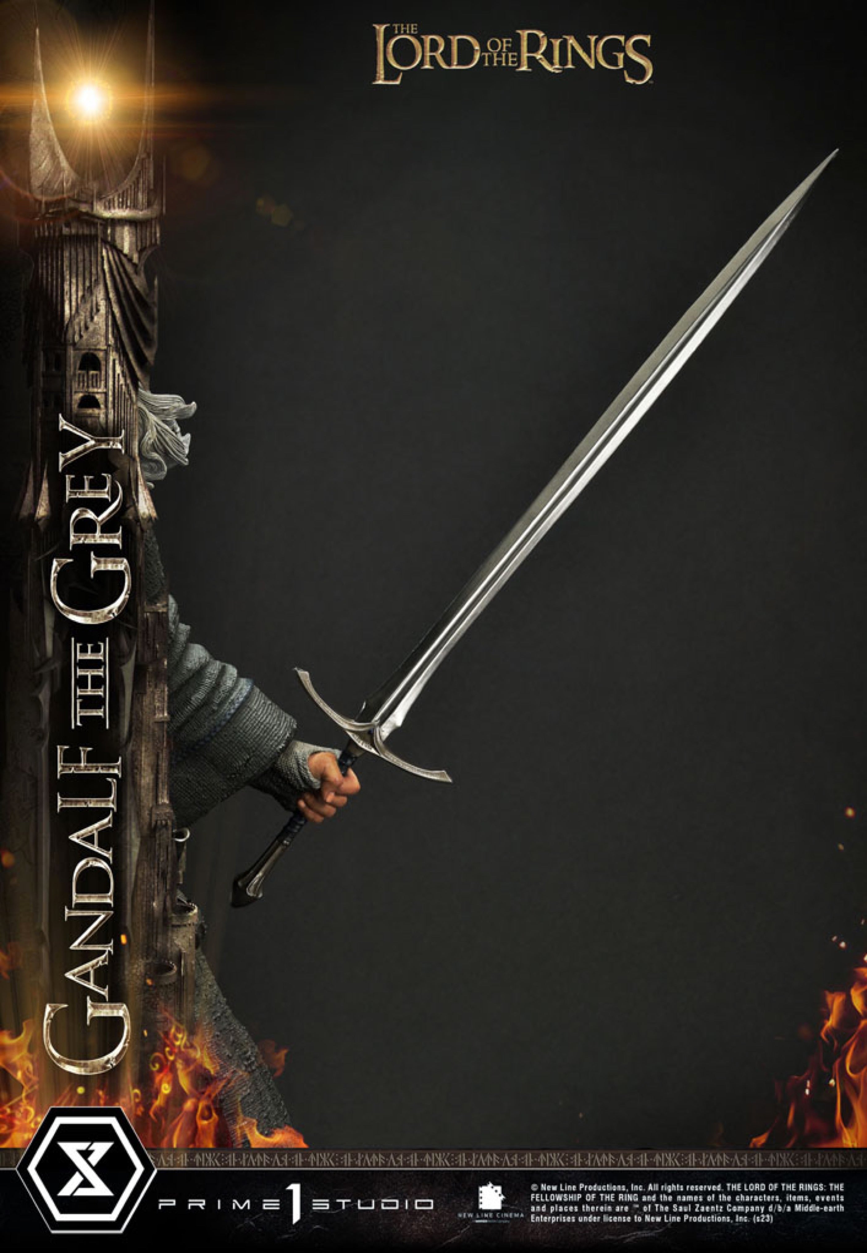 The Lord Of The Rings - Gandalf the Grey: Lord of the Rings Statue 1:4 - Statue | Neutral-Image