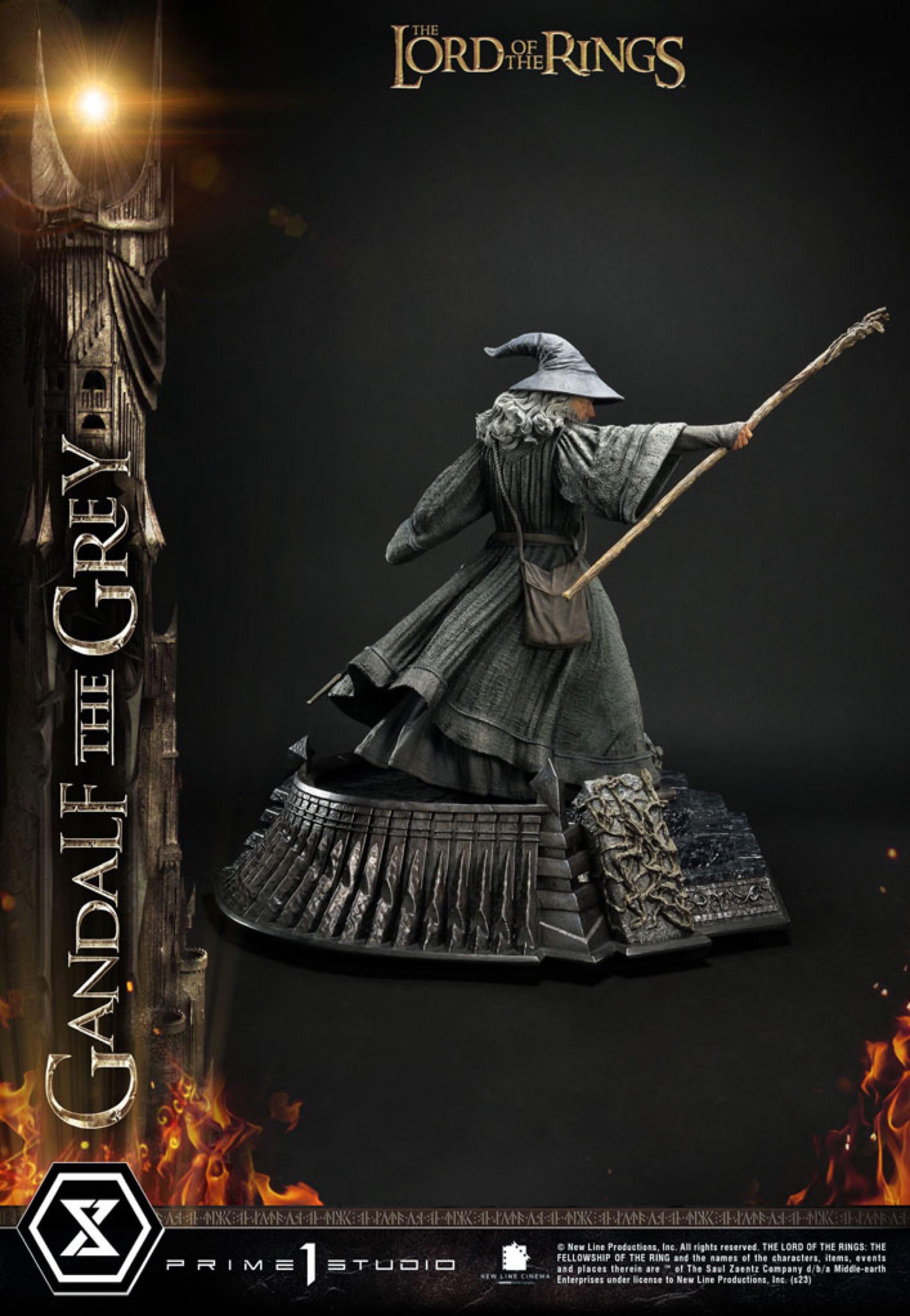 The Lord Of The Rings - Gandalf the Grey: Lord of the Rings Statue 1:4 - Statue | Neutral-Image