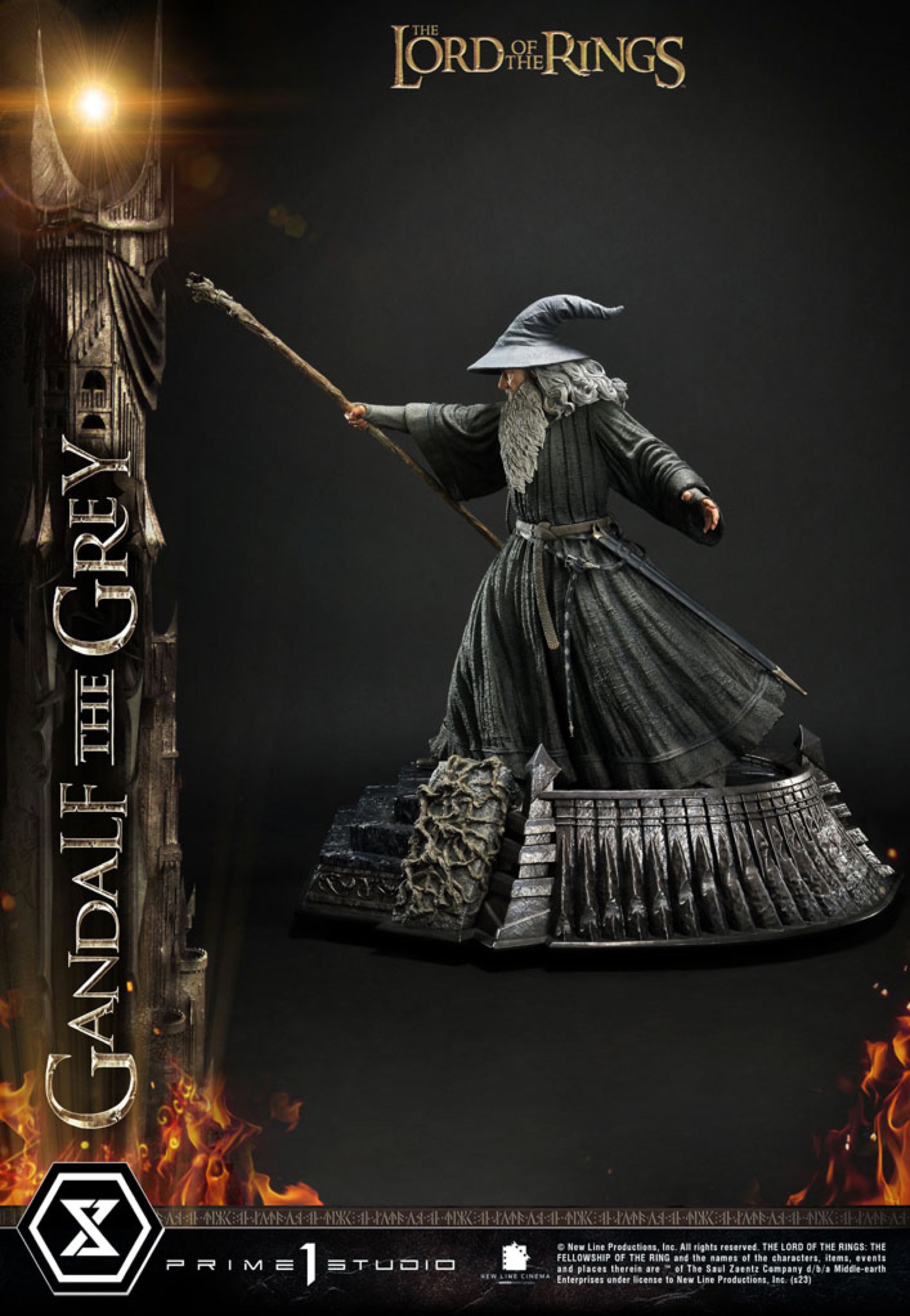 The Lord Of The Rings - Gandalf the Grey: Lord of the Rings Statue 1:4 - Statue | Neutral-Image