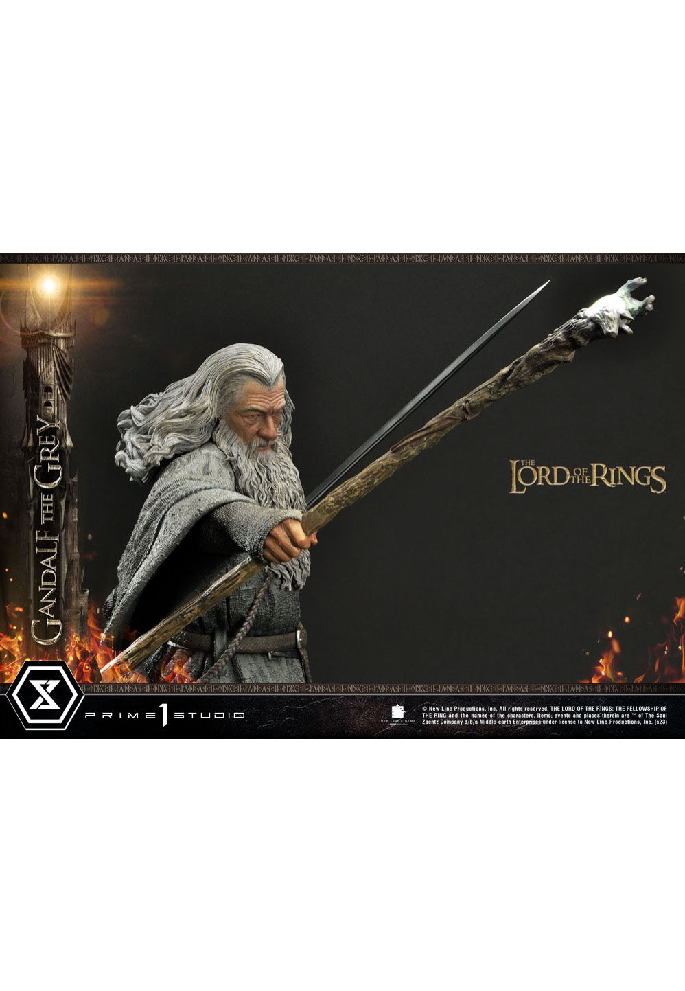 The Lord Of The Rings - Gandalf the Grey: Lord of the Rings Statue 1:4 - Statue | Neutral-Image