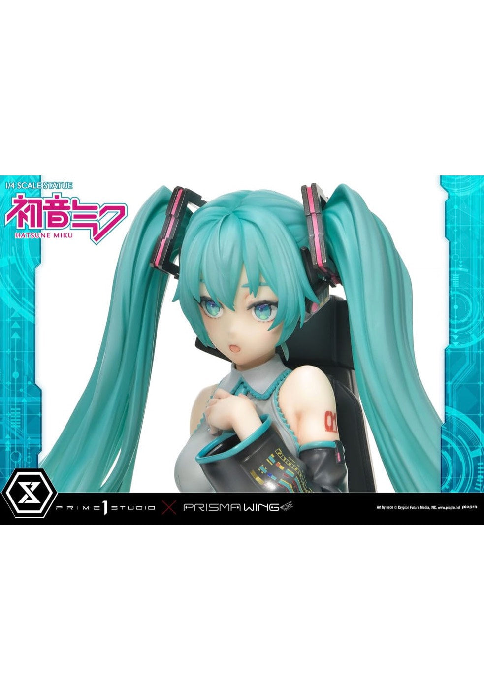 Hatsune Miku - Prisma Wing 1:4 Hatsune Miku Art by neco - Figure | Neutral-Image