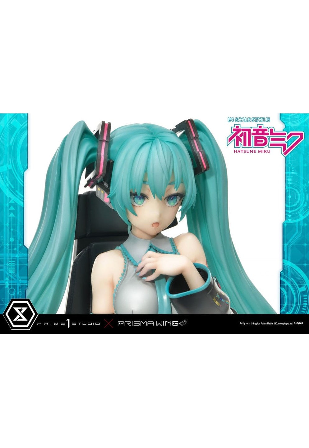 Hatsune Miku - Prisma Wing 1:4 Hatsune Miku Art by neco - Figure | Neutral-Image