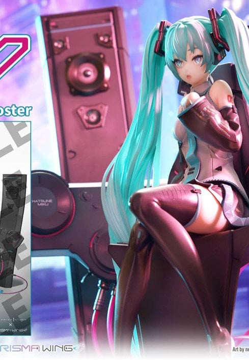 Hatsune Miku - Prisma Wing 1:4 Hatsune Miku Art by neco Deluxe Bonus - Statue | Neutral-Image