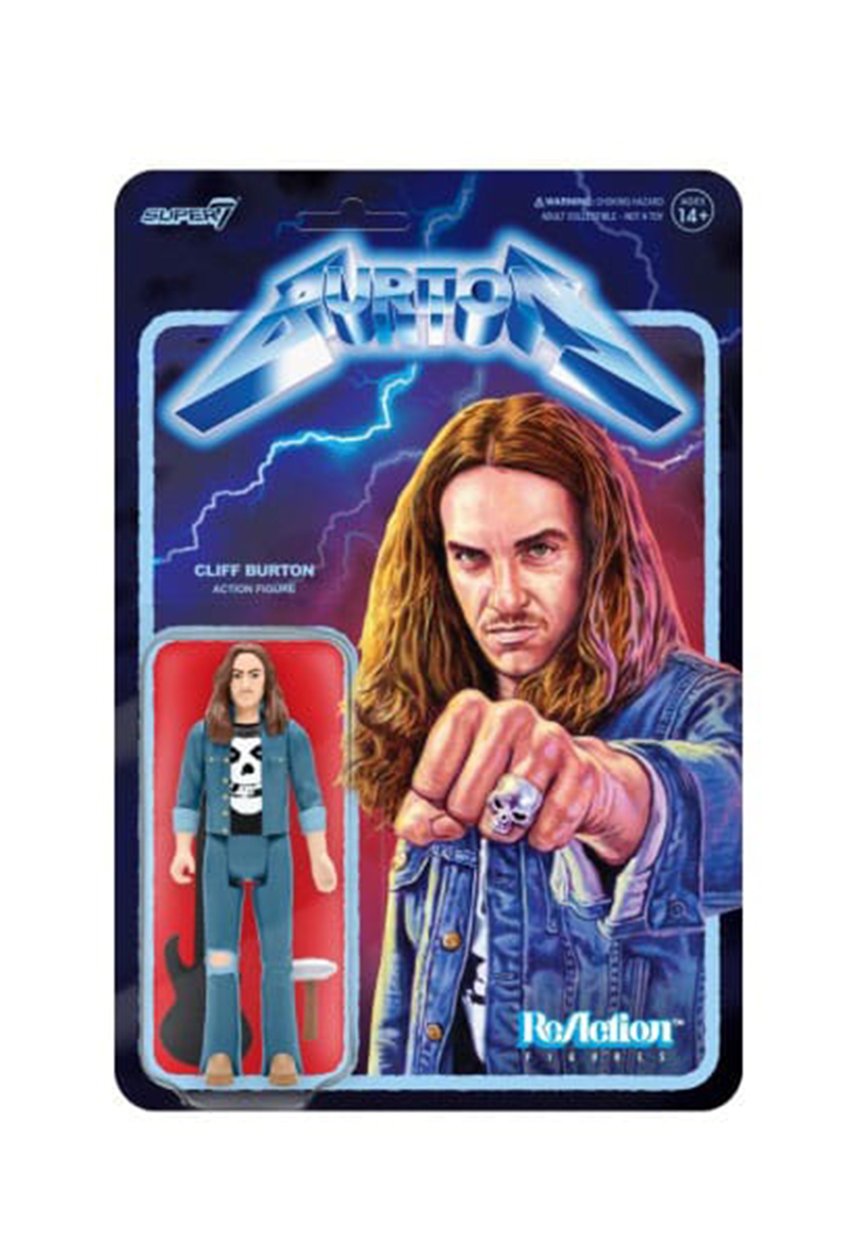 Metallica - Cliff Burton ReAction - Figure | Neutral-Image