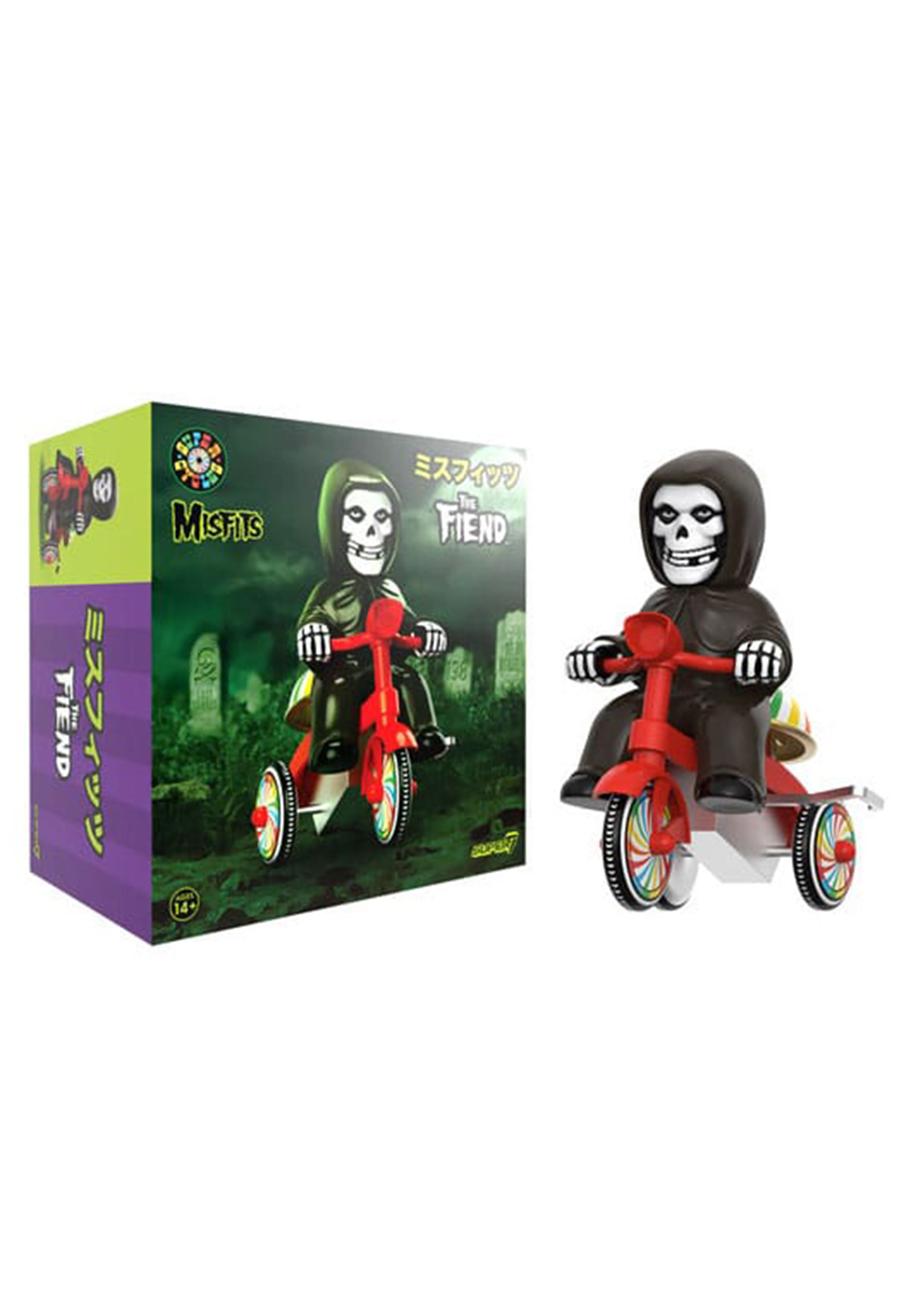 Misfits - Fiend (Black with Red Trike) Super Cycles - Figure | Neutral-Image