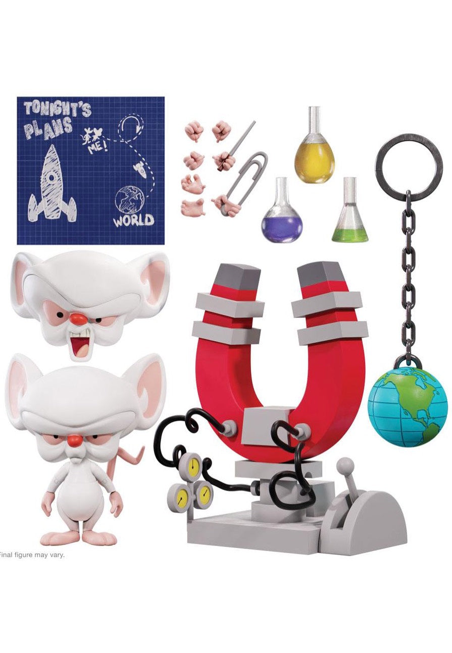 Pinky And The Brain - Brain Ultimates - Action Figure | Neutral-Image