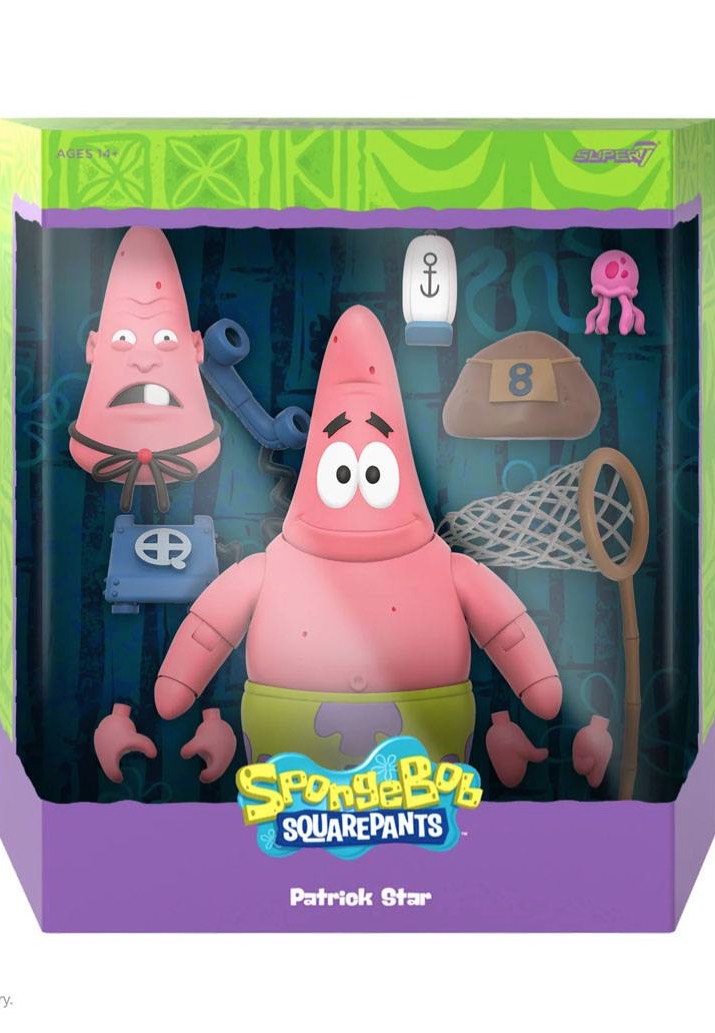 SpongeBob SquarePants - Patrick Ultimates - Action Figure | Neutral-Image