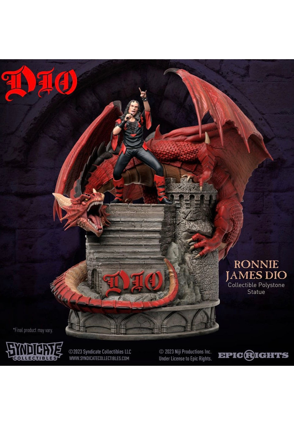 Dio - Ronnie James Dio 1/10 - Statue | Neutral-Image