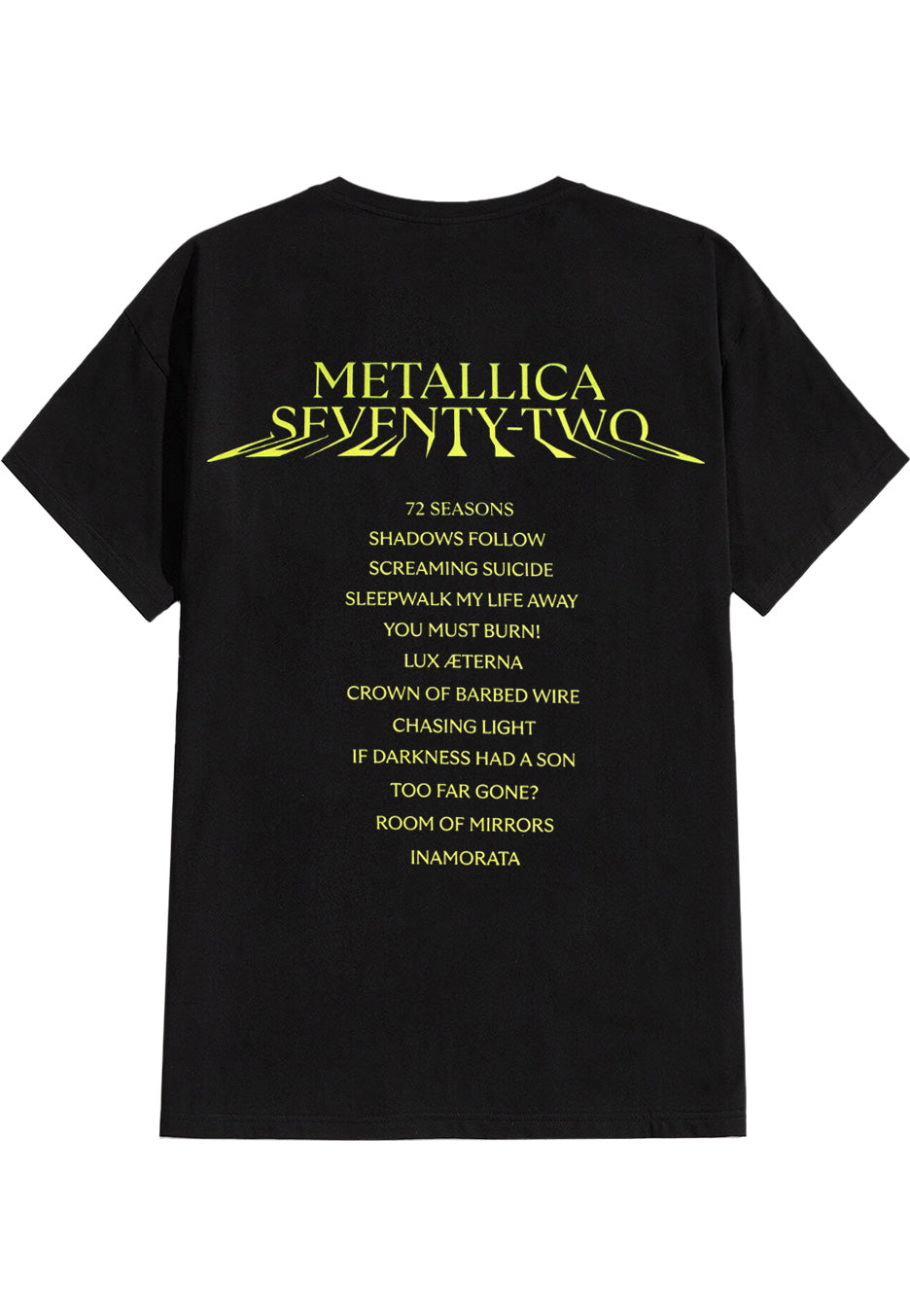 Metallica - M72 Square Cover - T-Shirt | Neutral-Image