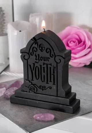 Killstar - Your Youth Moulded Black - Candle | Neutral-Image