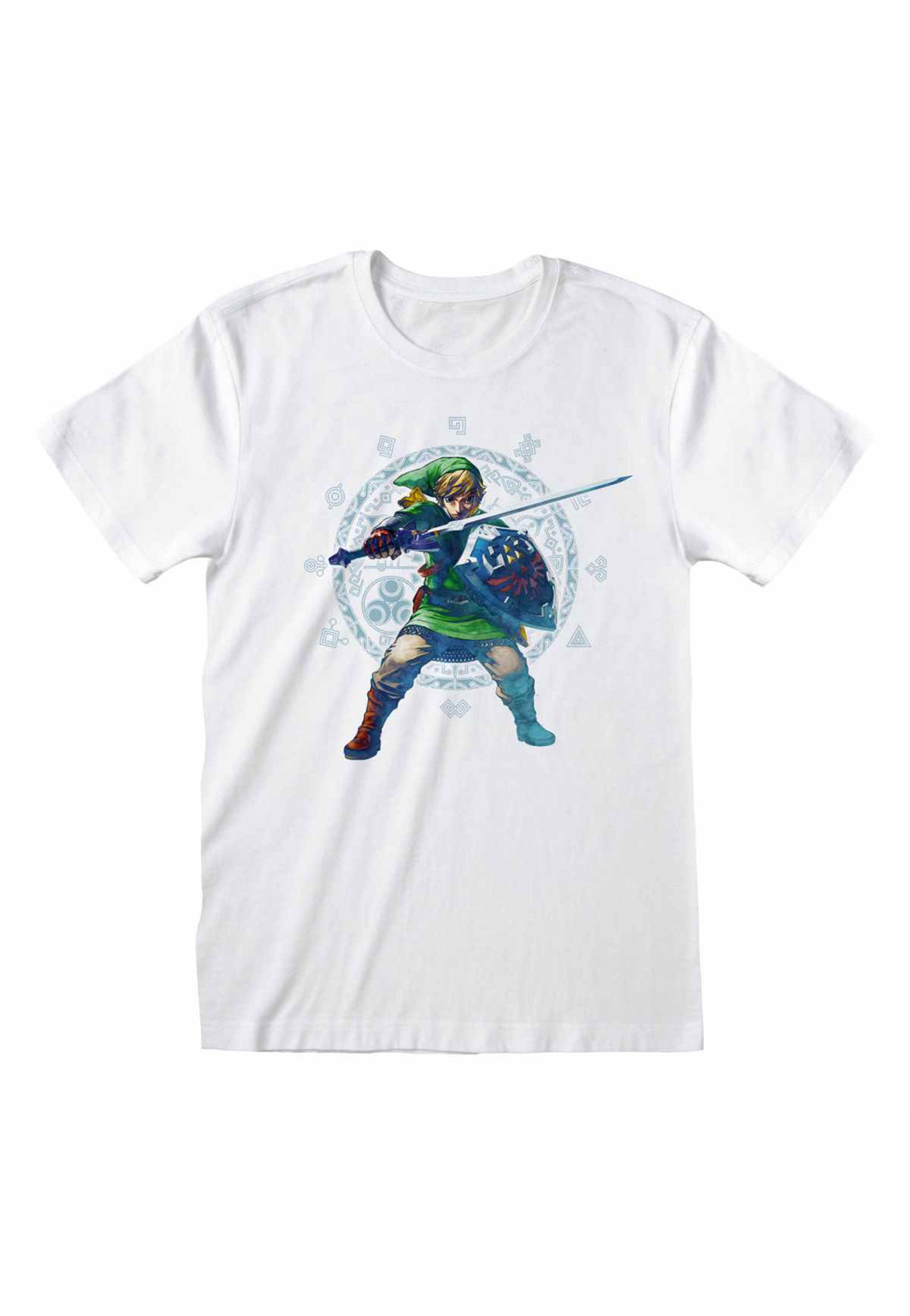 The Legend Of Zelda - Skyward Sword Pose White - T-Shirt | Men-Image