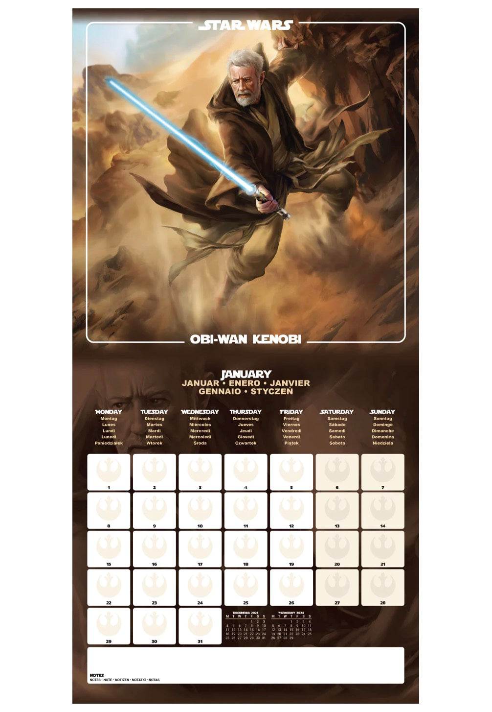 Star Wars - Classics 2024 - Calendar