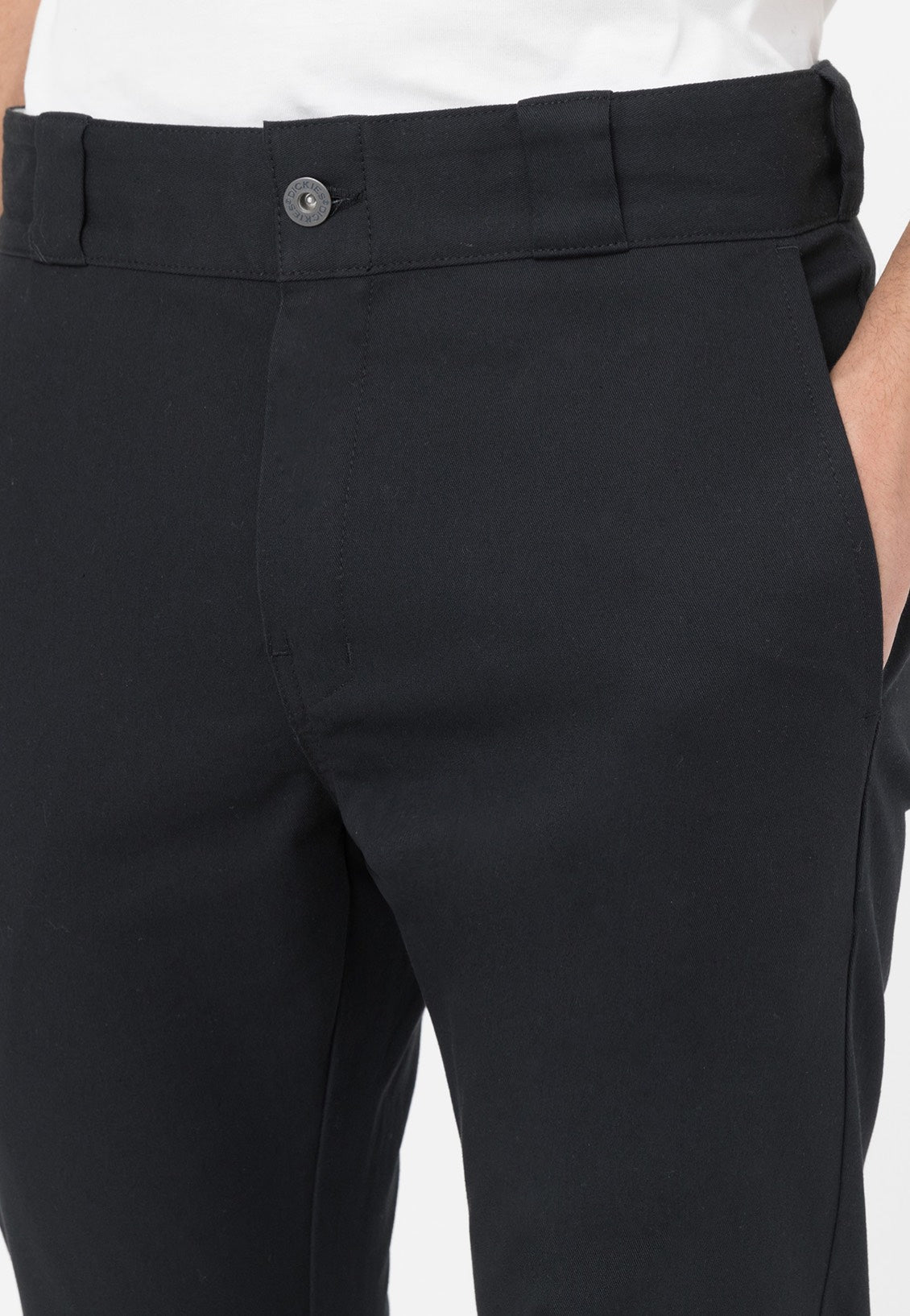 Dickies - Slim Skinny Double Knee Black - Pants